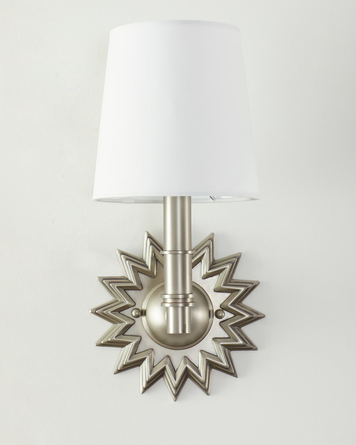 Couture Lamps Star Wall Sconce In White