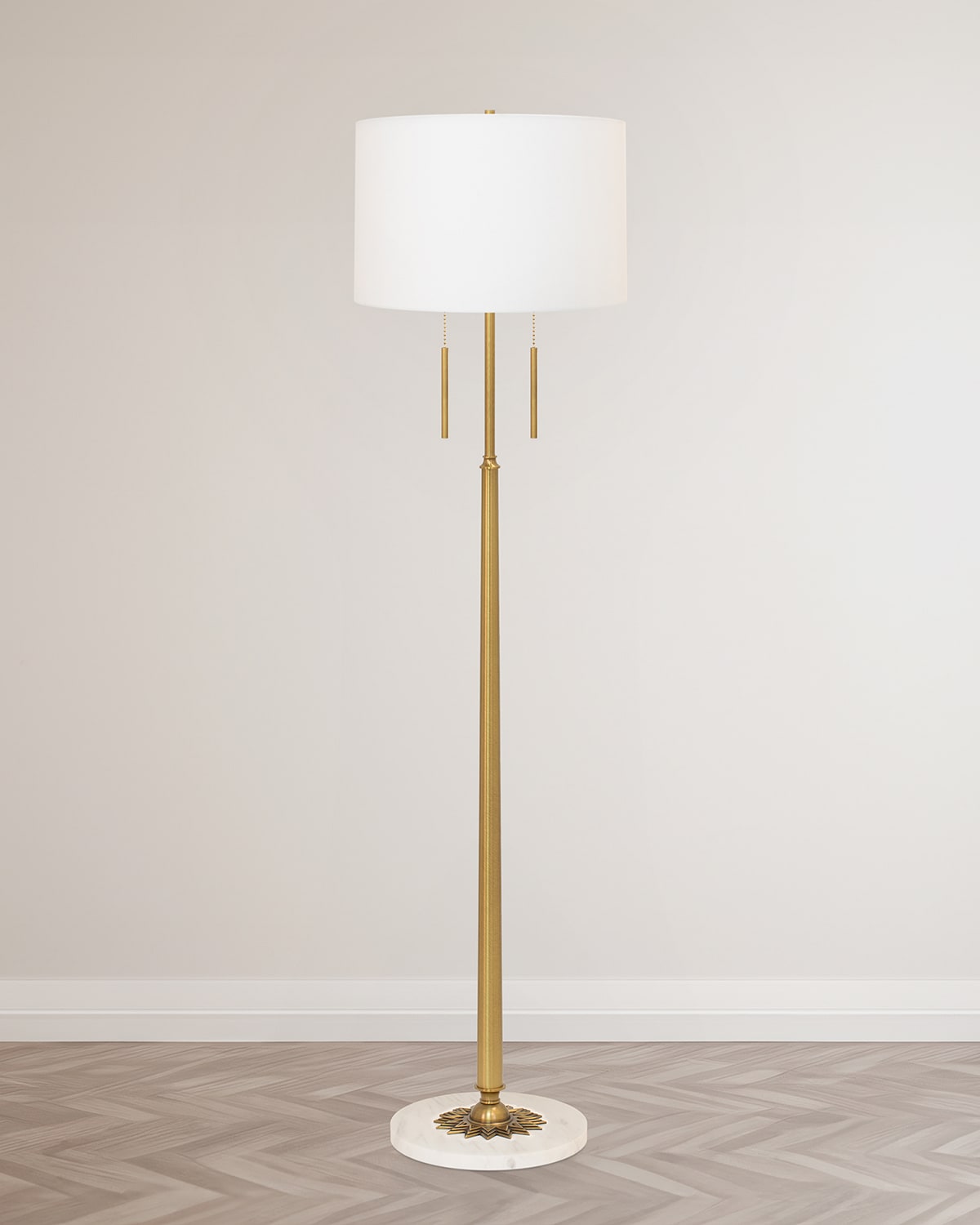 Couture Lamps Star Floor Lamp In Gold