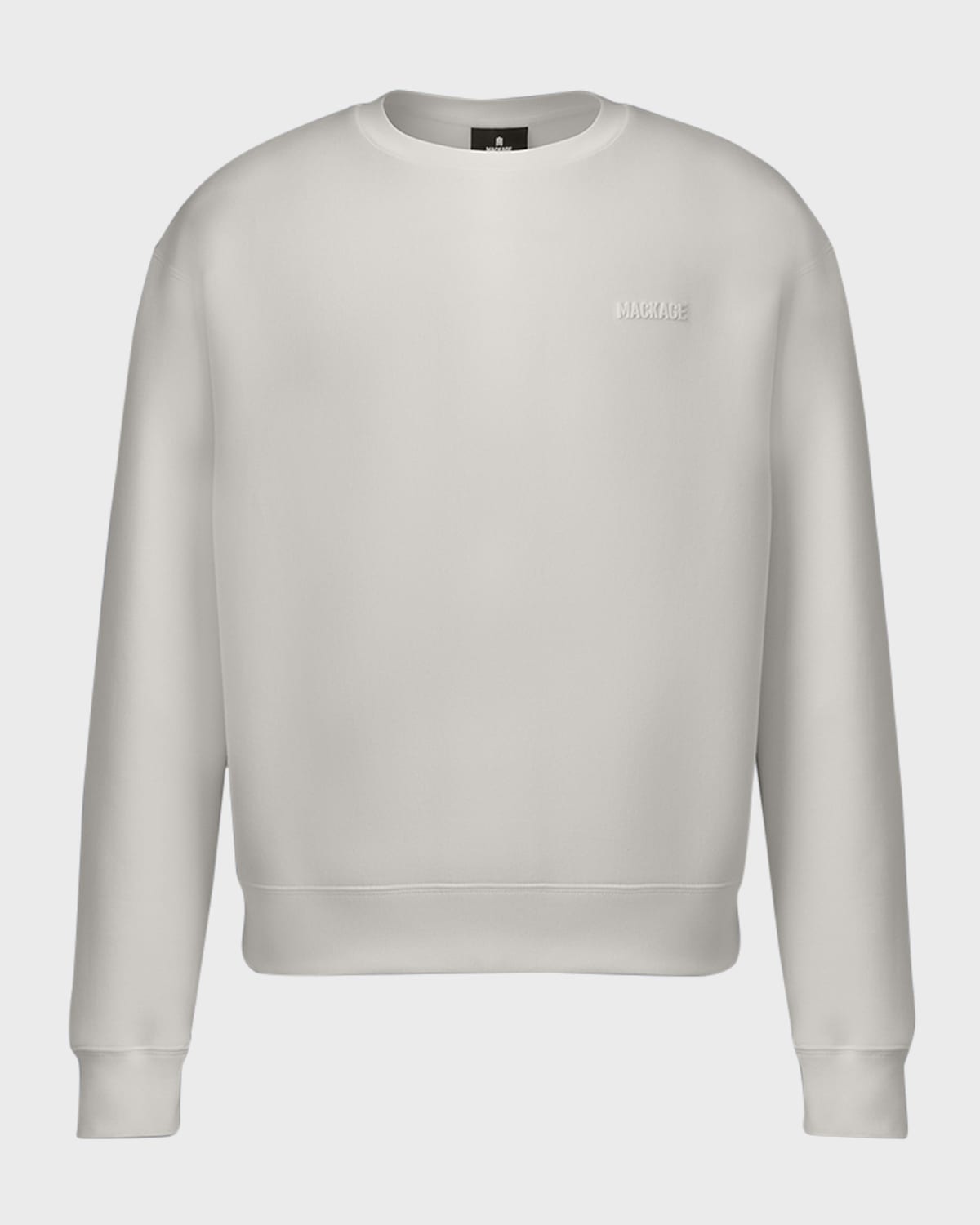 Mackage Julian Relaxed Fit Double Face Jersey Sweatshirt In Trench