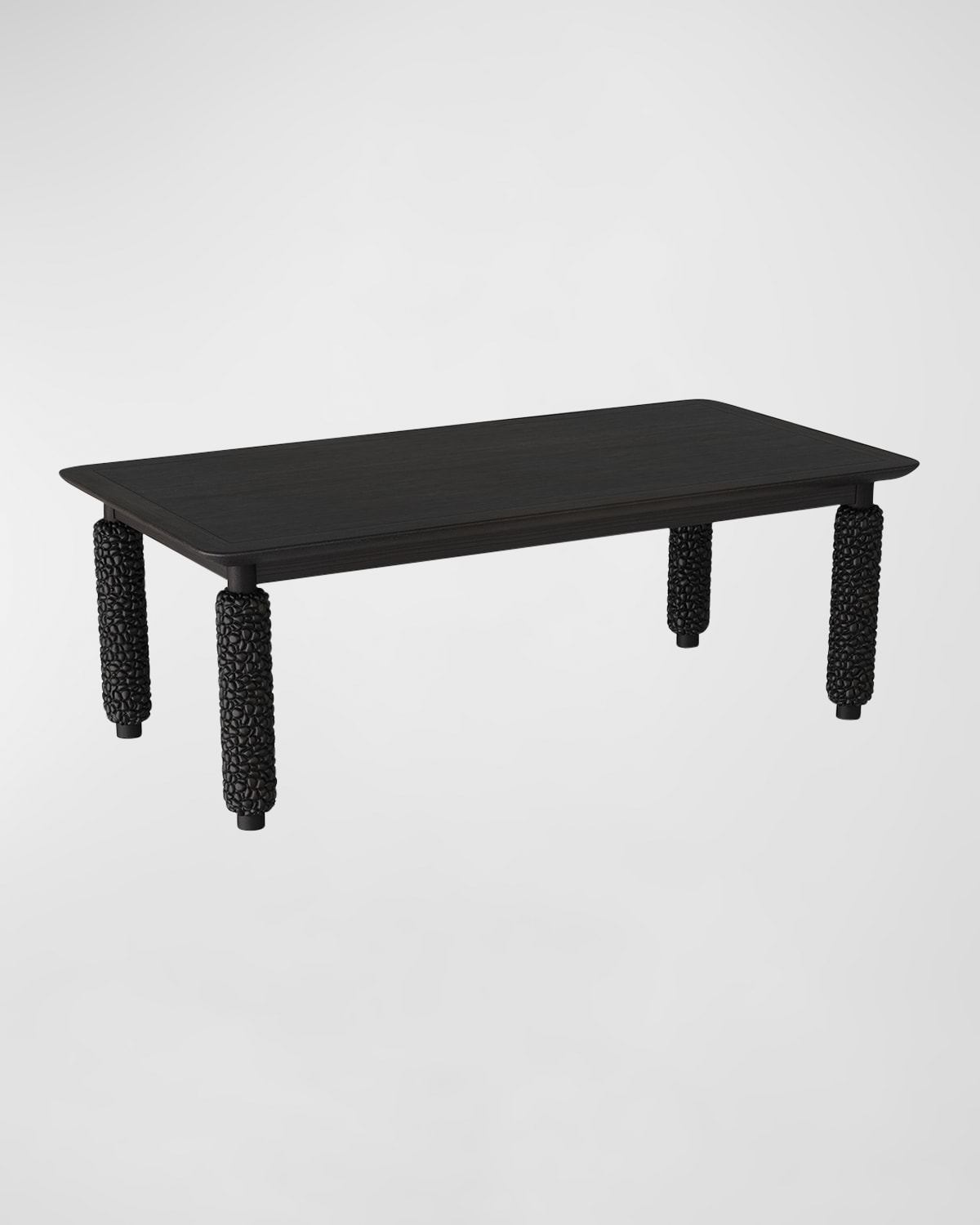 Arteriors Anwar Dining Table, 84" In Ebony