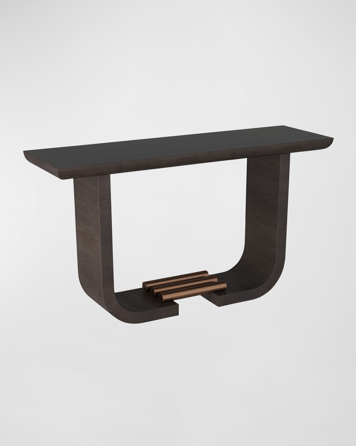 Shop Arteriors Ralston Console Table In Charcoal
