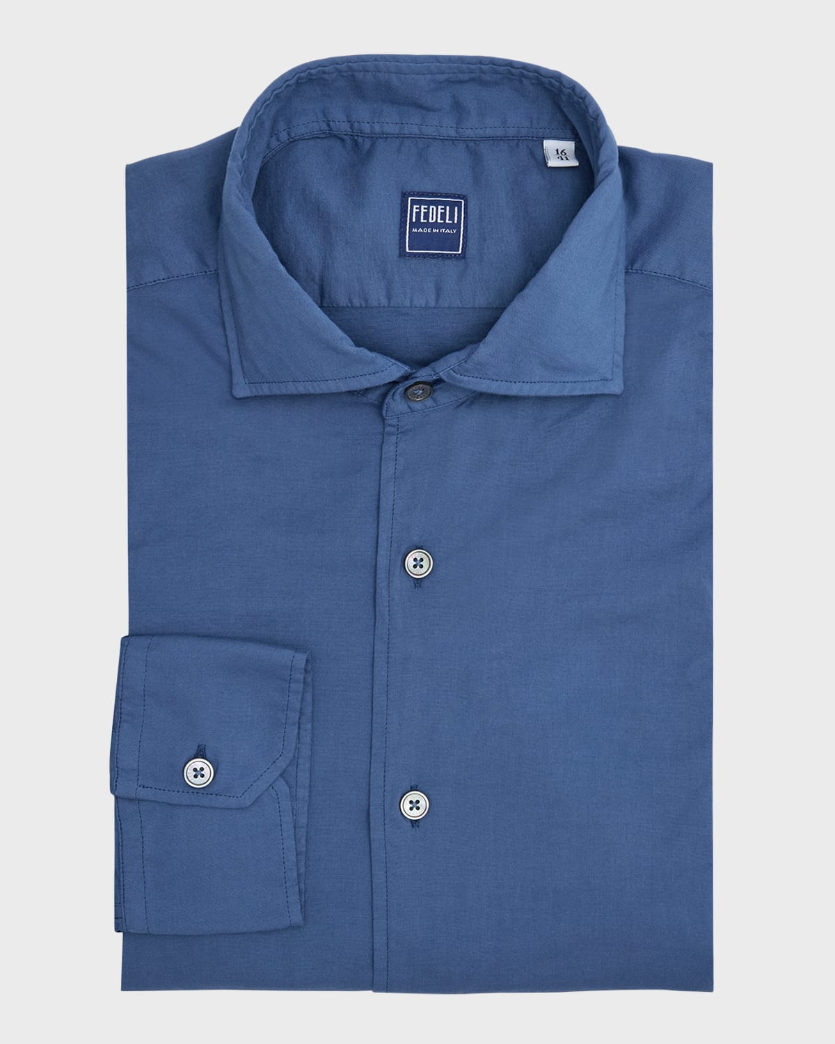 Shop Fedeli Men's Sean Casual Button-down Shirt In Aqua