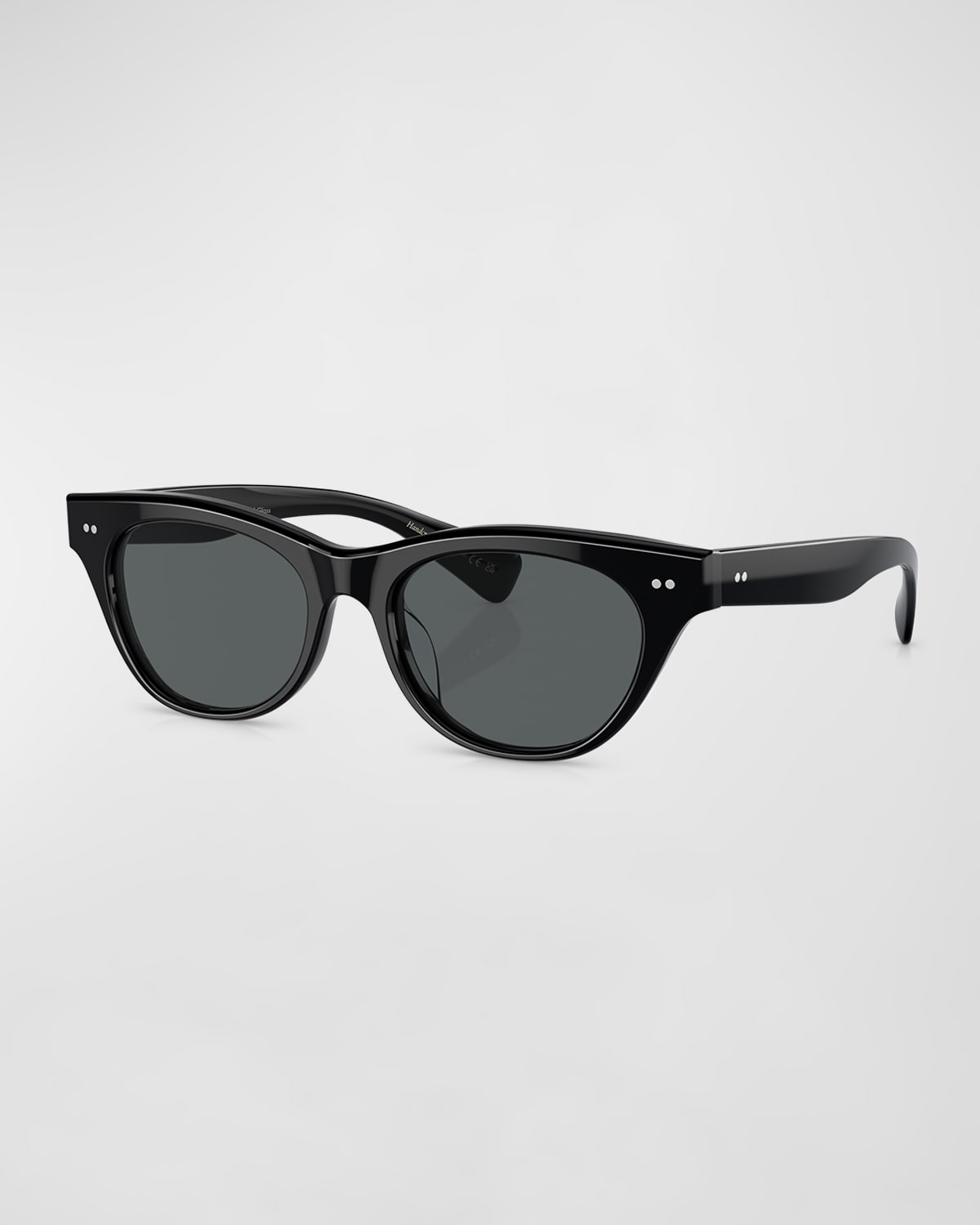 Shop Oliver Peoples Avelin Acetate Butterfly Sunglasses In Black