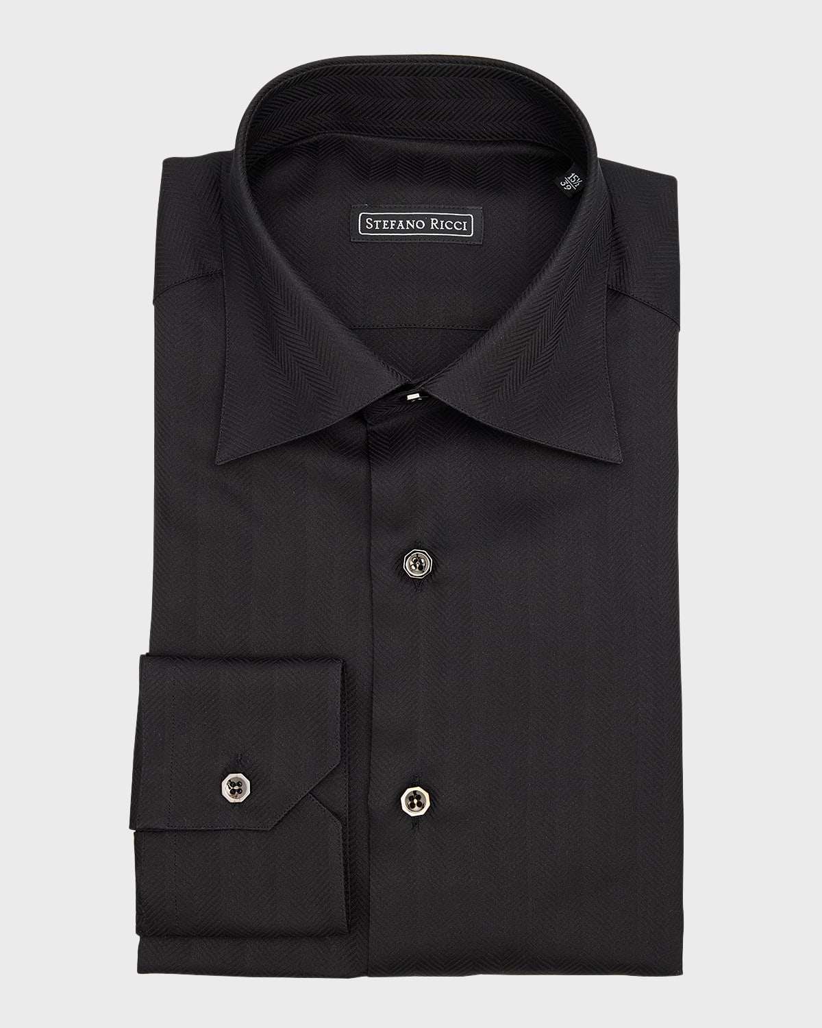 Men's Herringbone Dress Shirt