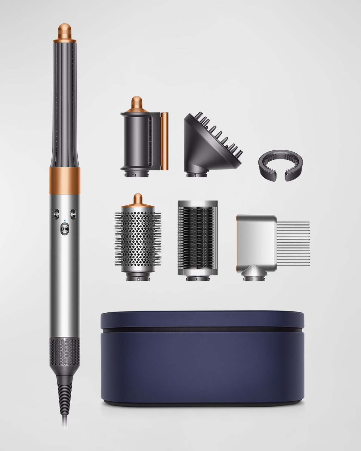Shop Dyson Airwrap Multi-styler Complete Long Diffuse For Curly And Coily Hair In Copper