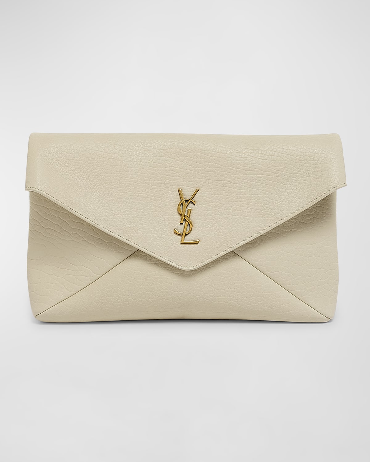 Ysl white clutch online