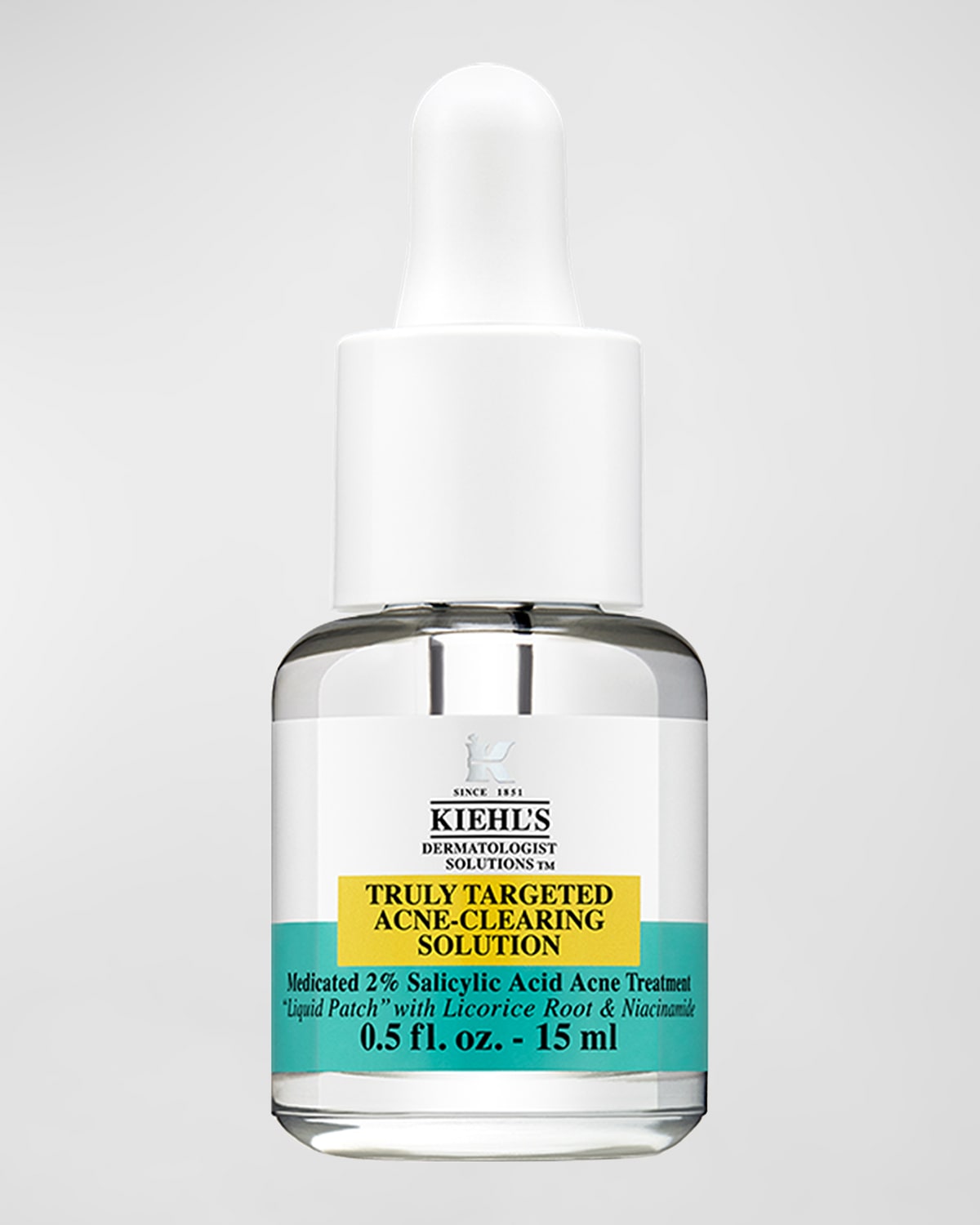 Shop Kiehl's Since 1851 Truly Targeted Acne-clearing Solution With Salicylic Acid, 0.5 Oz.