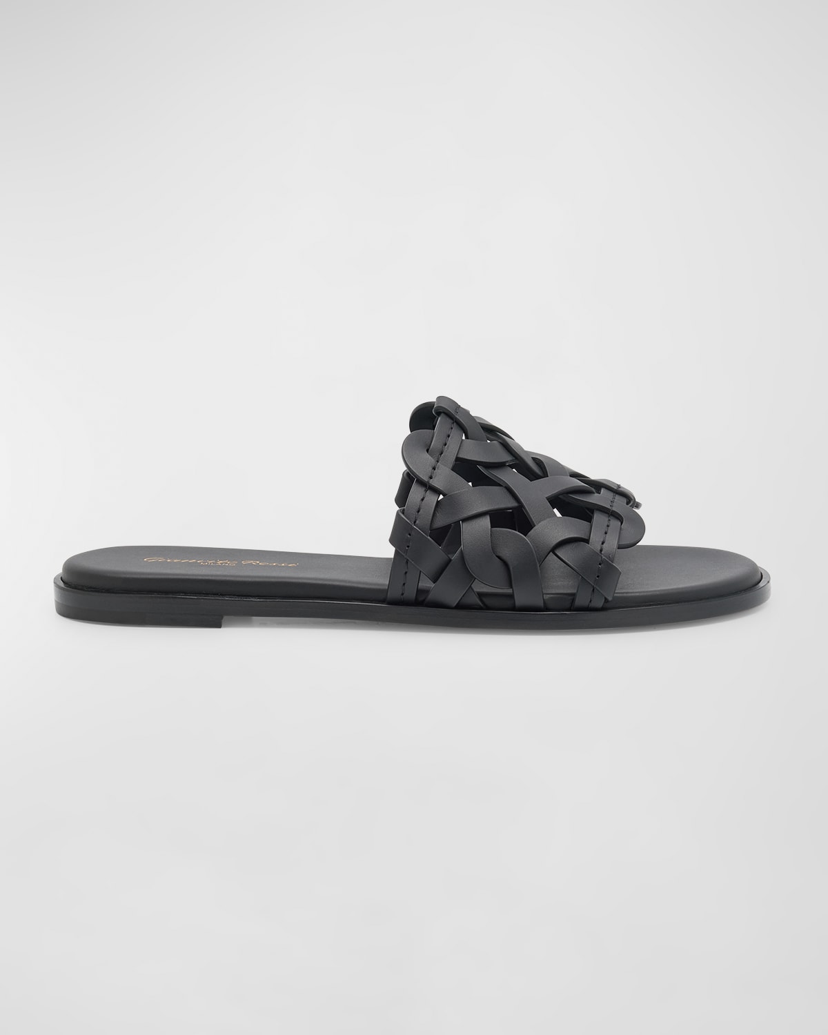 Shop Gianvito Rossi Amalfi Sandals In Black