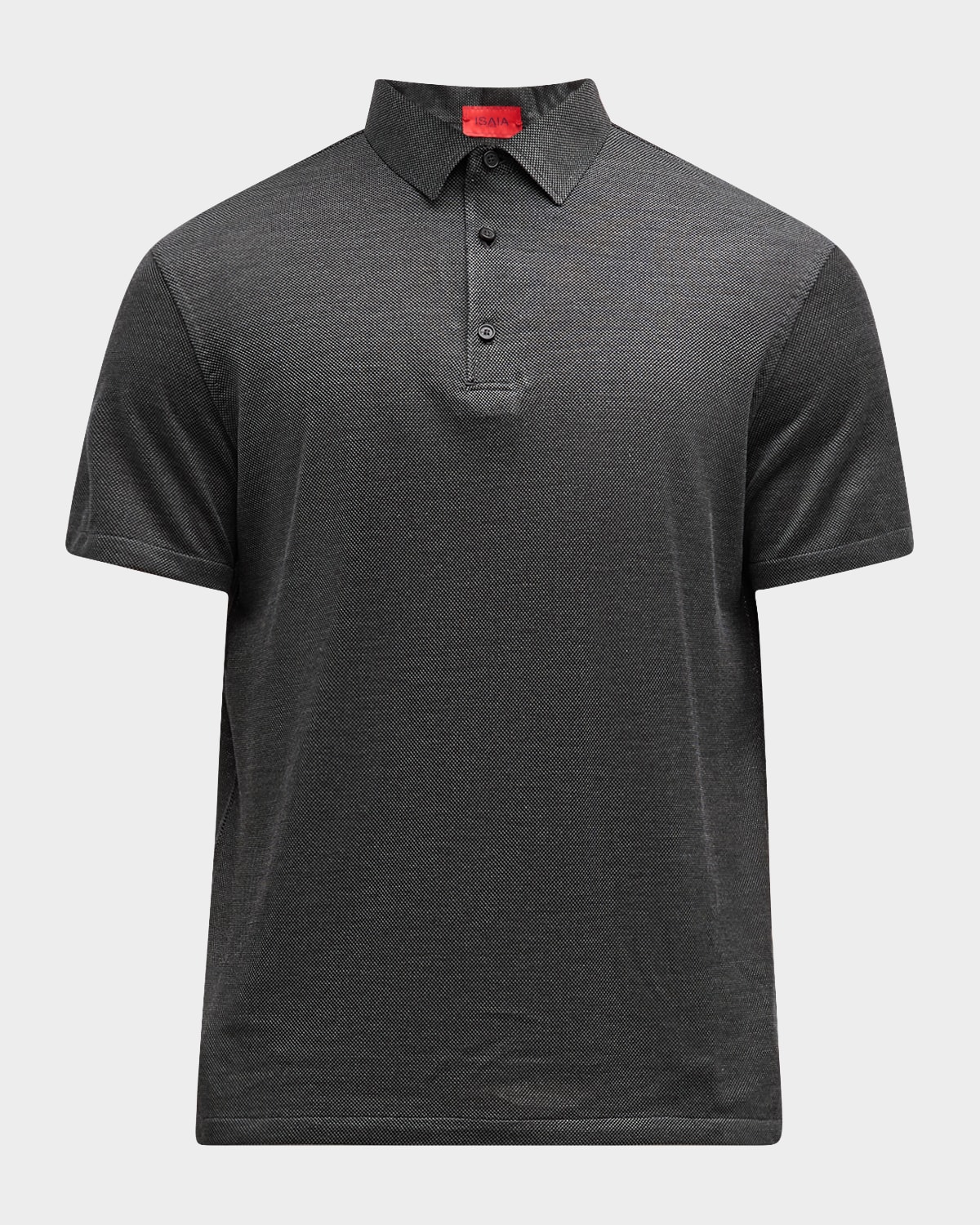 Men's Silk Polo Shirt