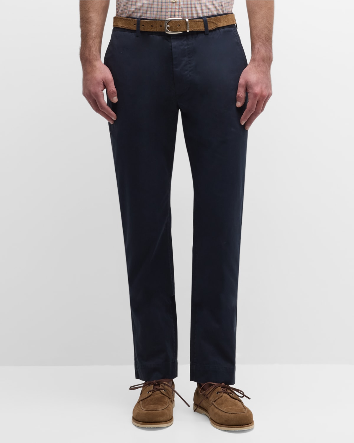 Sid Mashburn Straight-leg Garment-dyed Cotton-twill Trousers In Blue
