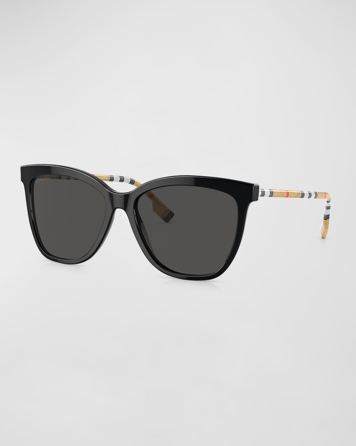 Burberry 56mm Square Sunglasses In Black