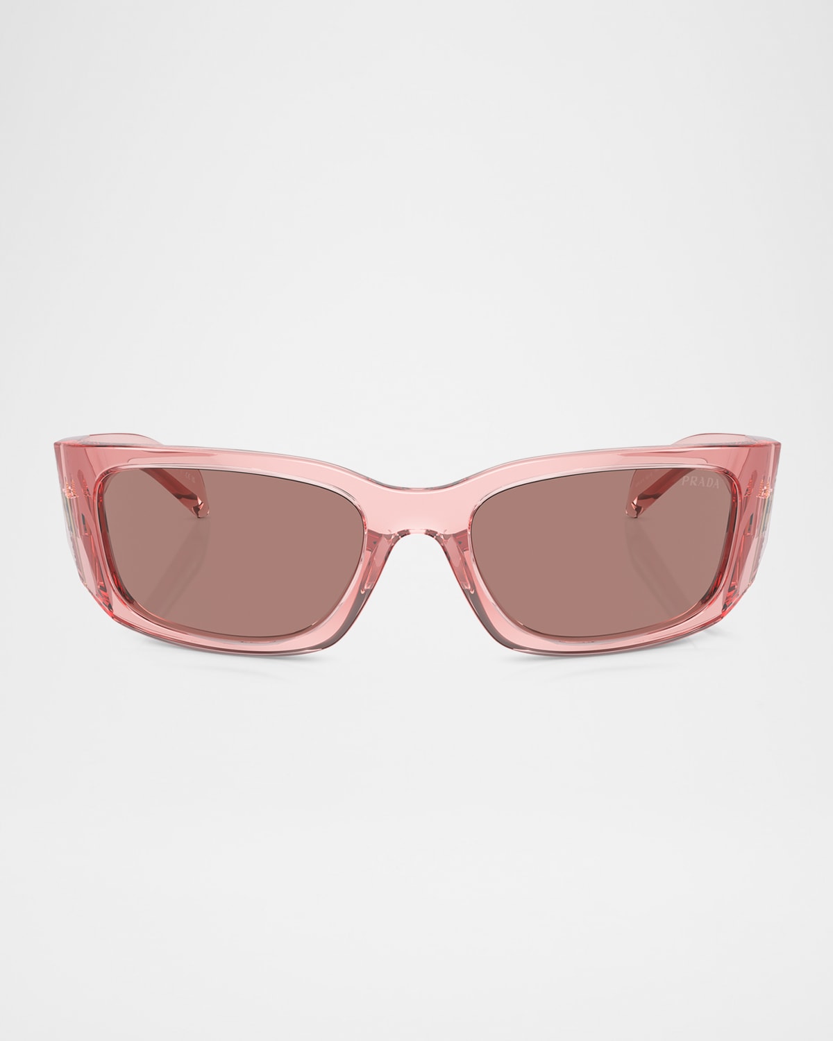 Prada Women's Acetate Sunglasses In Lite Brown