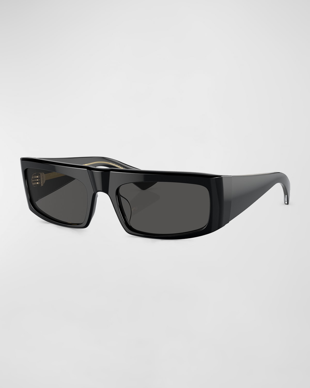 Bold Acetate Rectangle Sunglasses