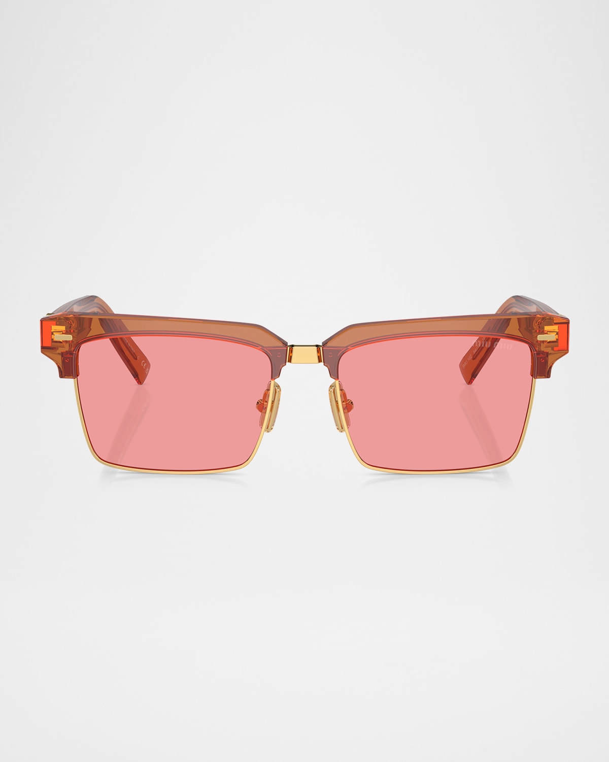 Miu Miu 0mu 10zs Sunglasses In Pink