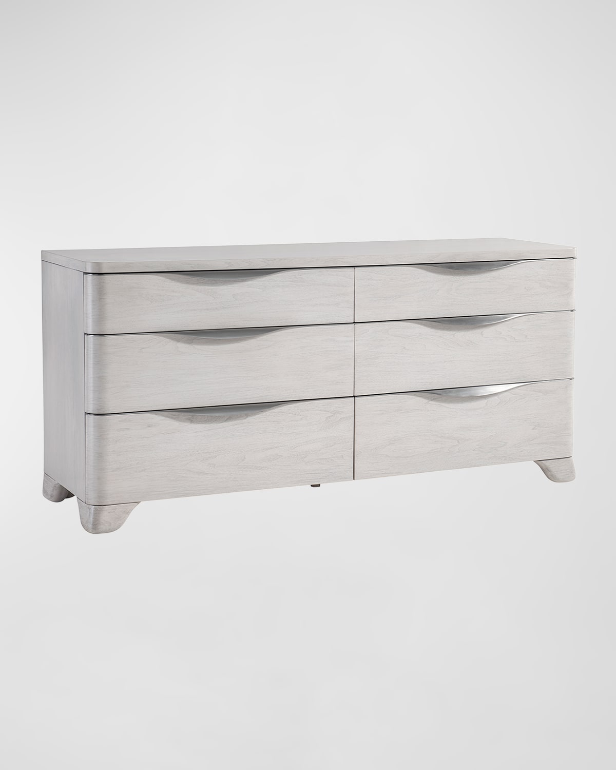 Shop Bernhardt Sereno 6-drawer Dresser In Off White
