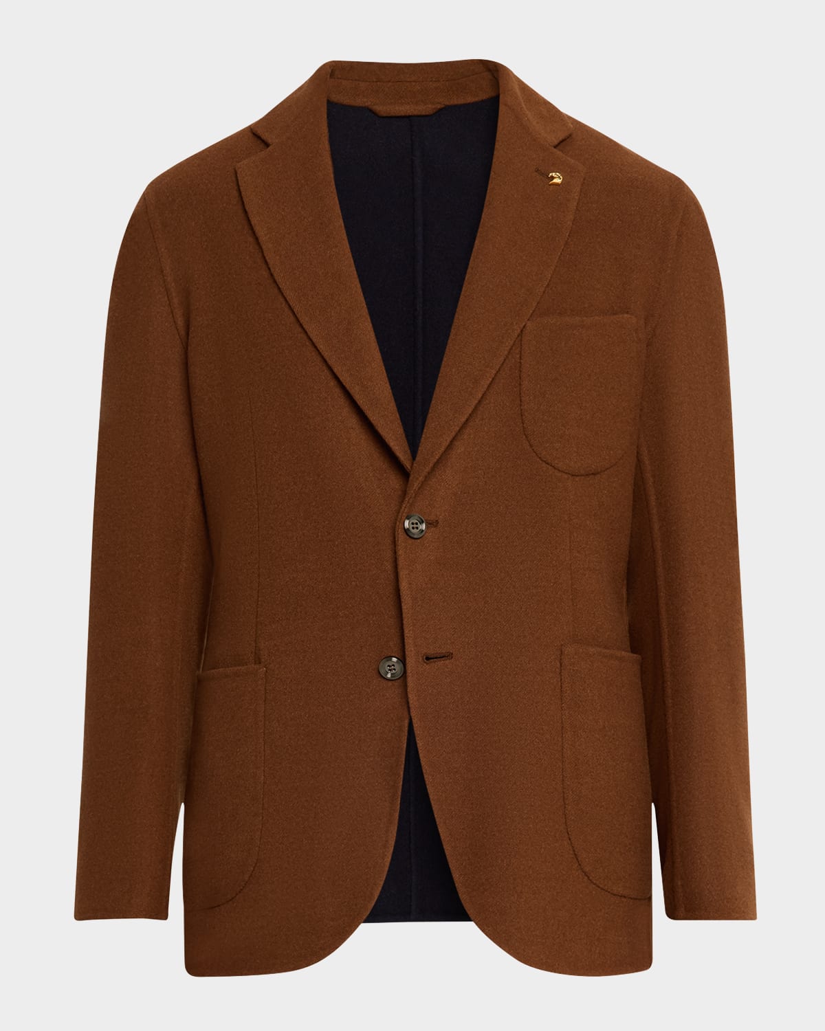 Men's Solid Wool Blazer