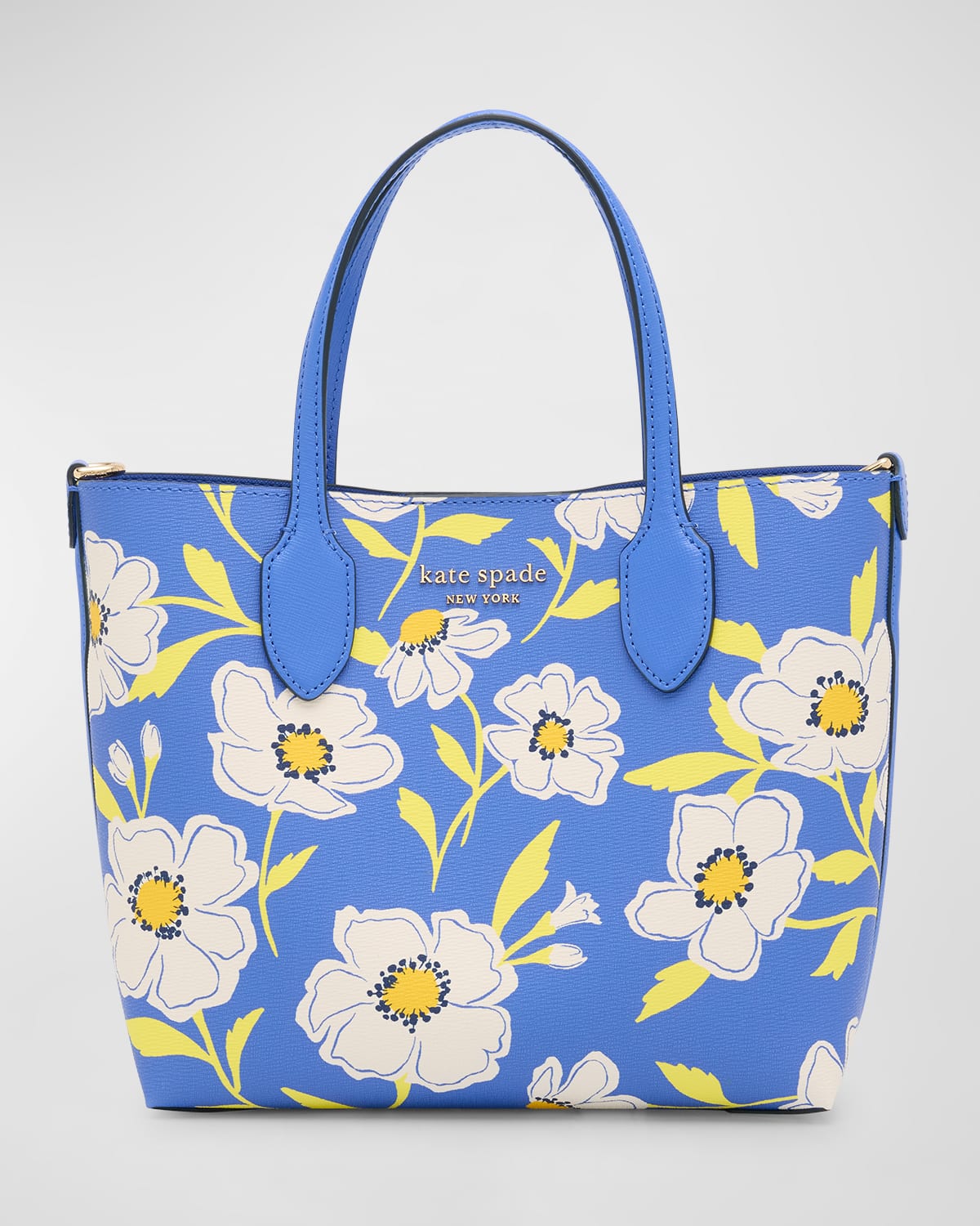 bleecker medium sunshine floral printed tote bag