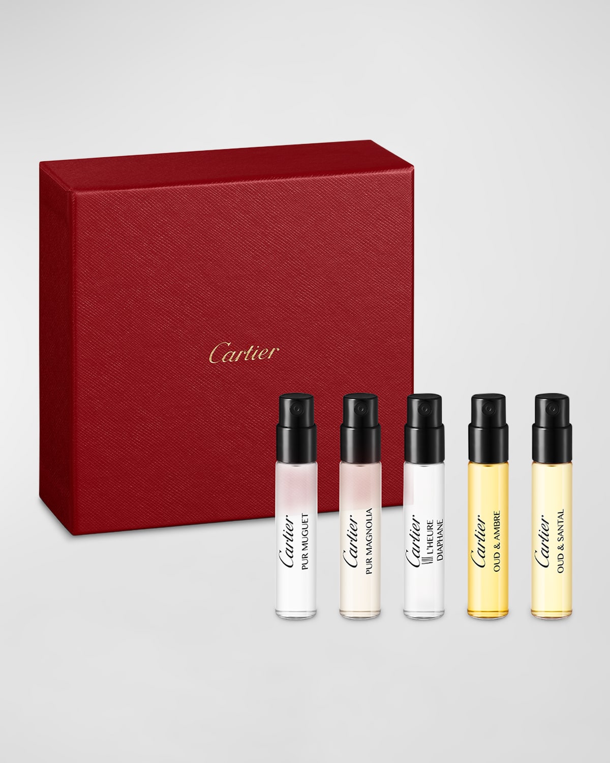 Cartier Les Collections De Parfum Discovery Set, 5 X 0.1 Oz. In White