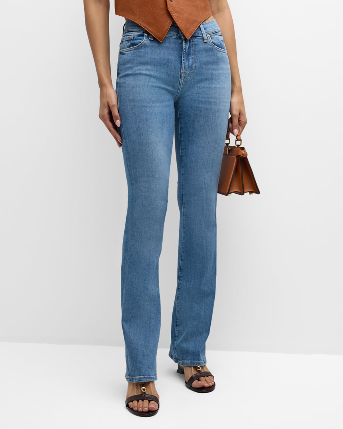 7 For All Mankind Bootcut Jeans In Within