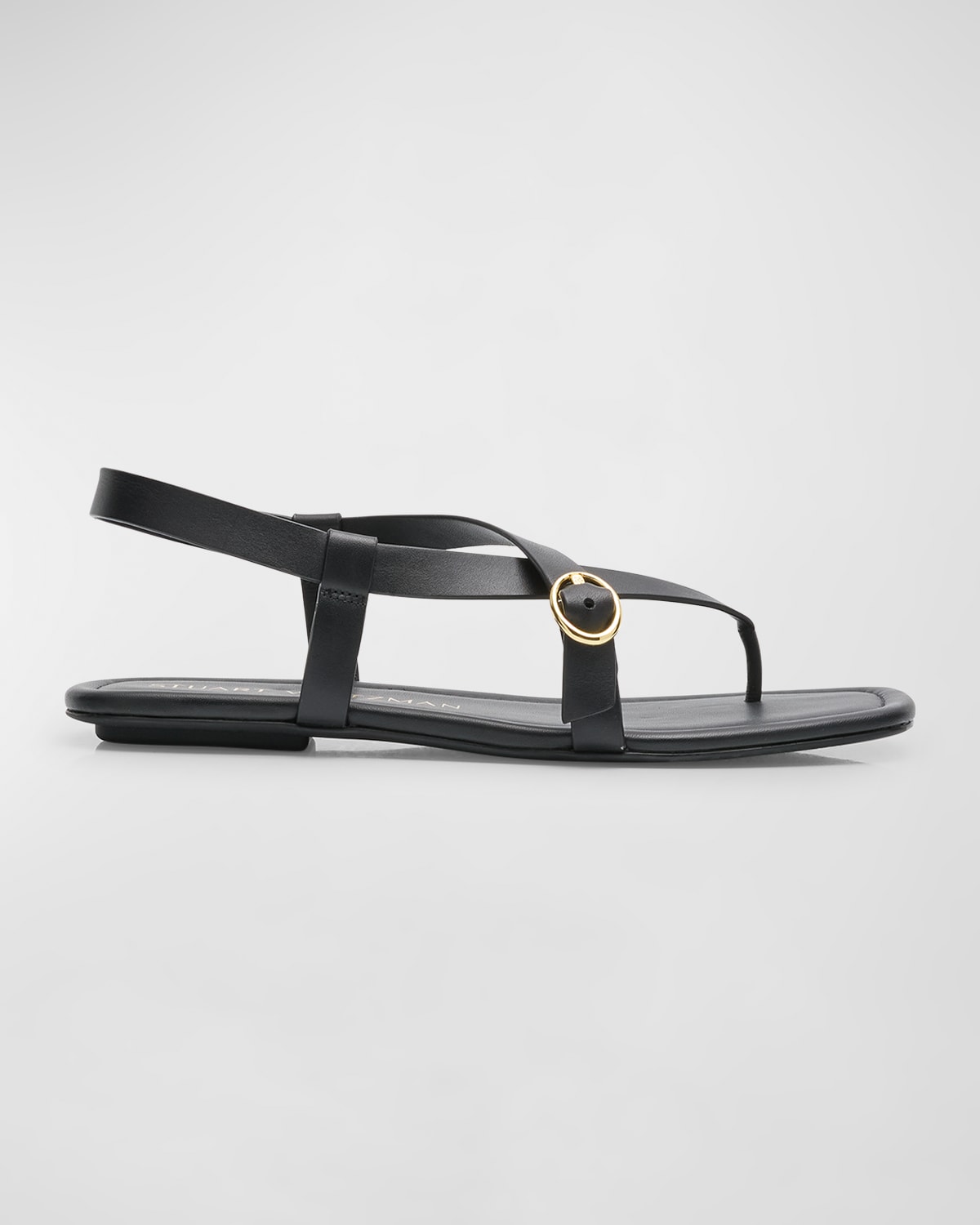 Stuart Weitzman Bennian Sandalen Aus Leder In Black