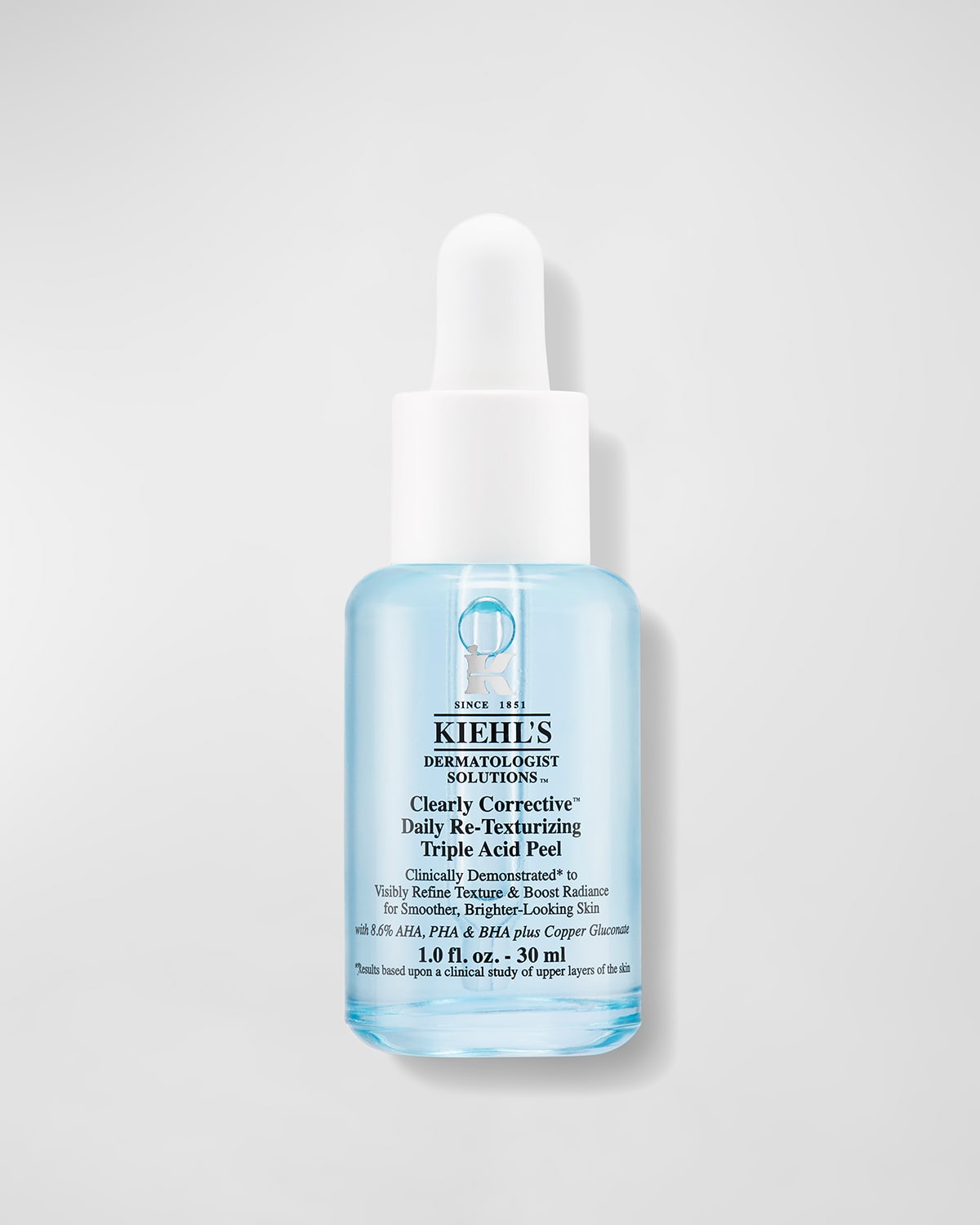 Shop Kiehl's Since 1851 Clearly Corrective Daily Re-texturizing Triple Acid Peel, 1 Oz.