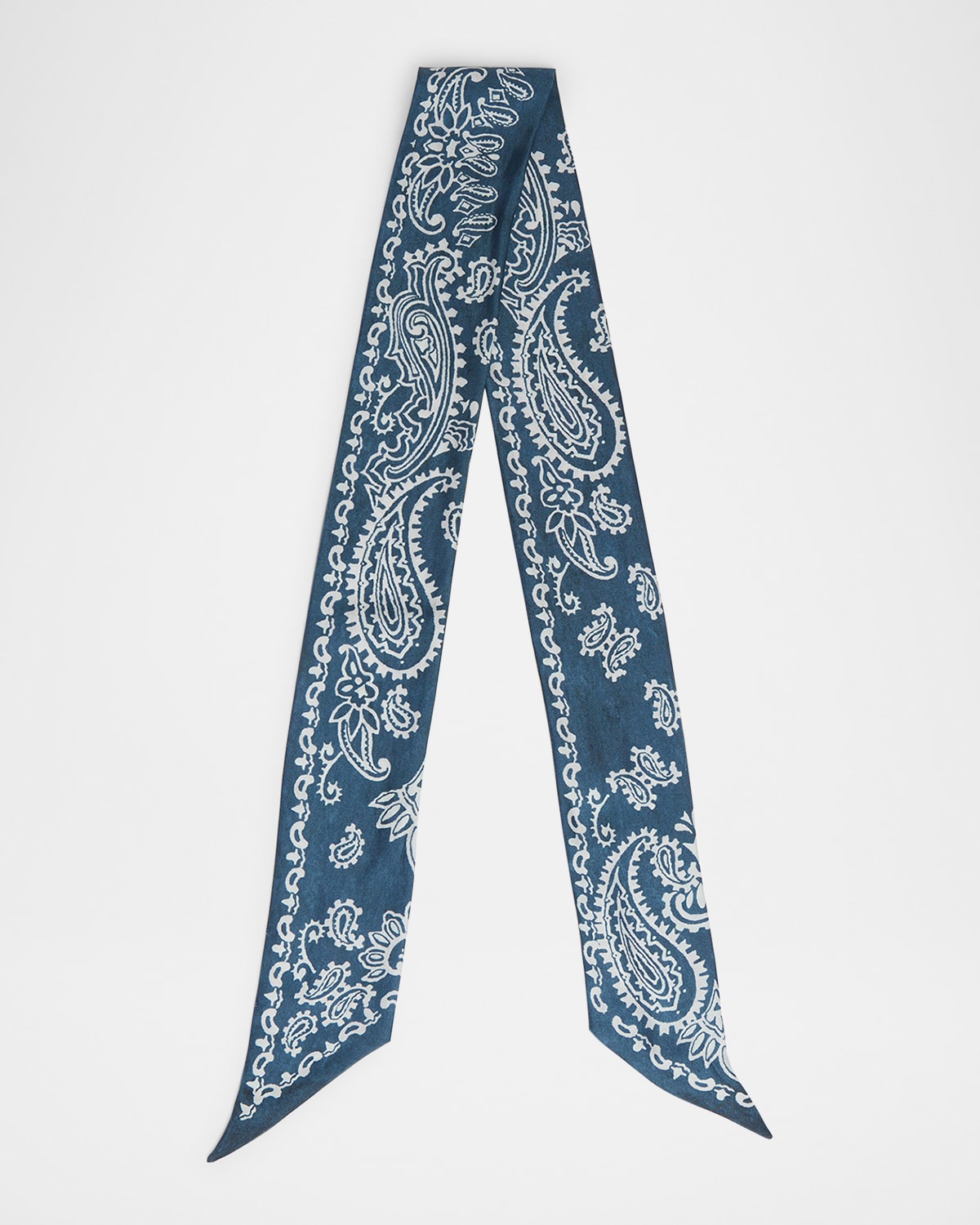 Journey Paisley Silk Twill Scarf