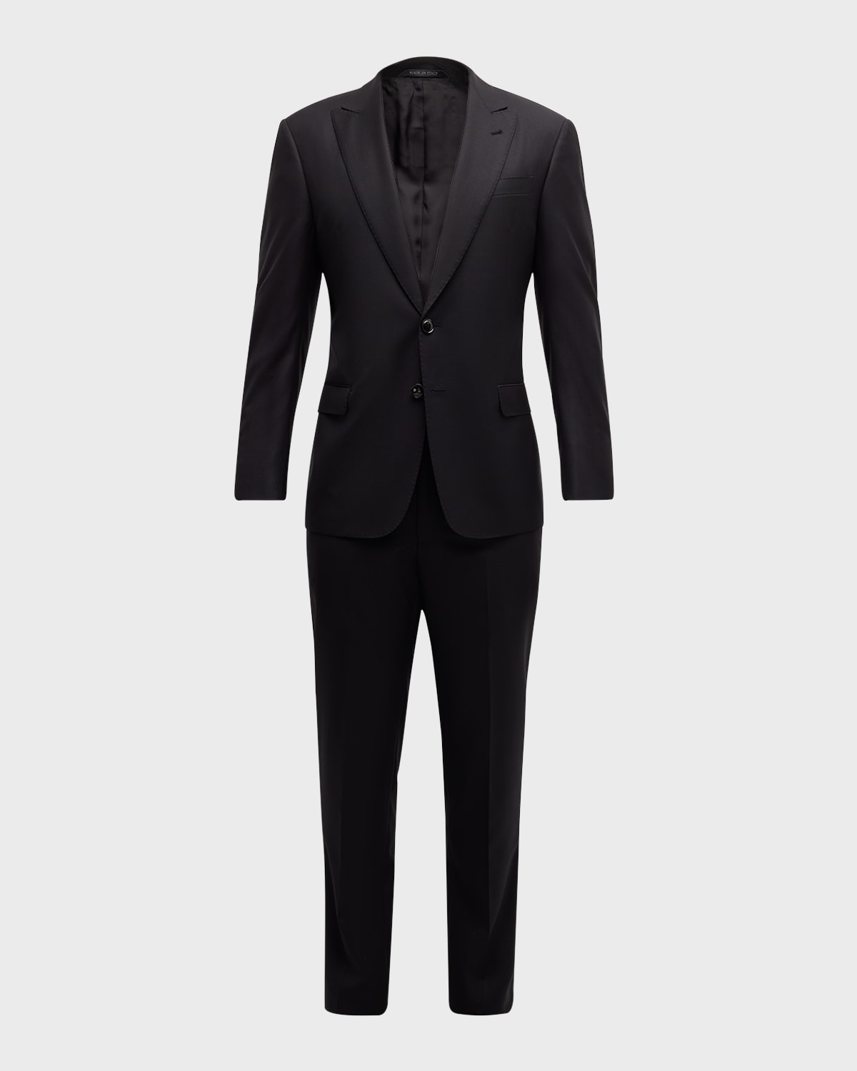 GIORGIO ARMANI MEN'S TONAL PINSTRIPE SUIT 