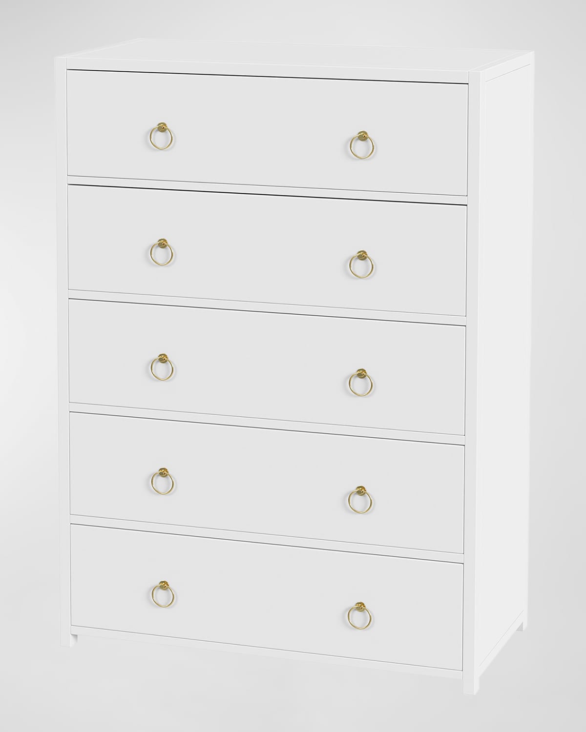 Shop Butler Specialty Co Lark Five-drawer Chest In White