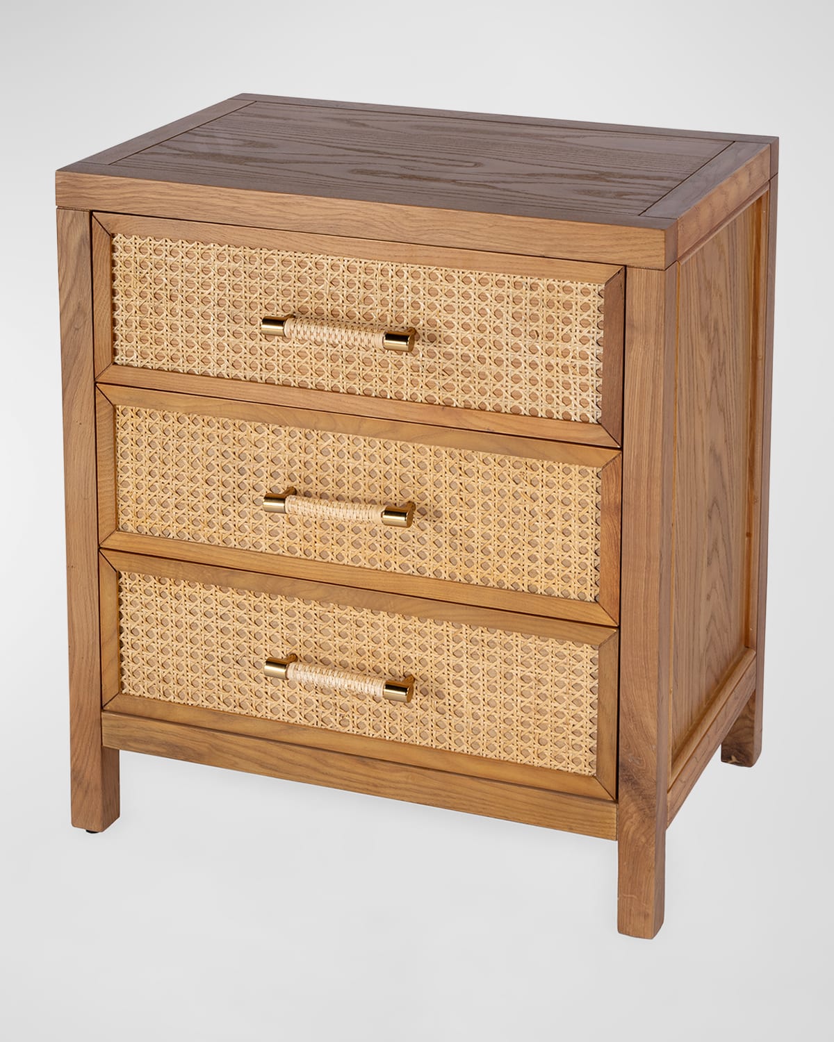Shop Butler Specialty Co Mesa 3-drawer Nightstand In Natural