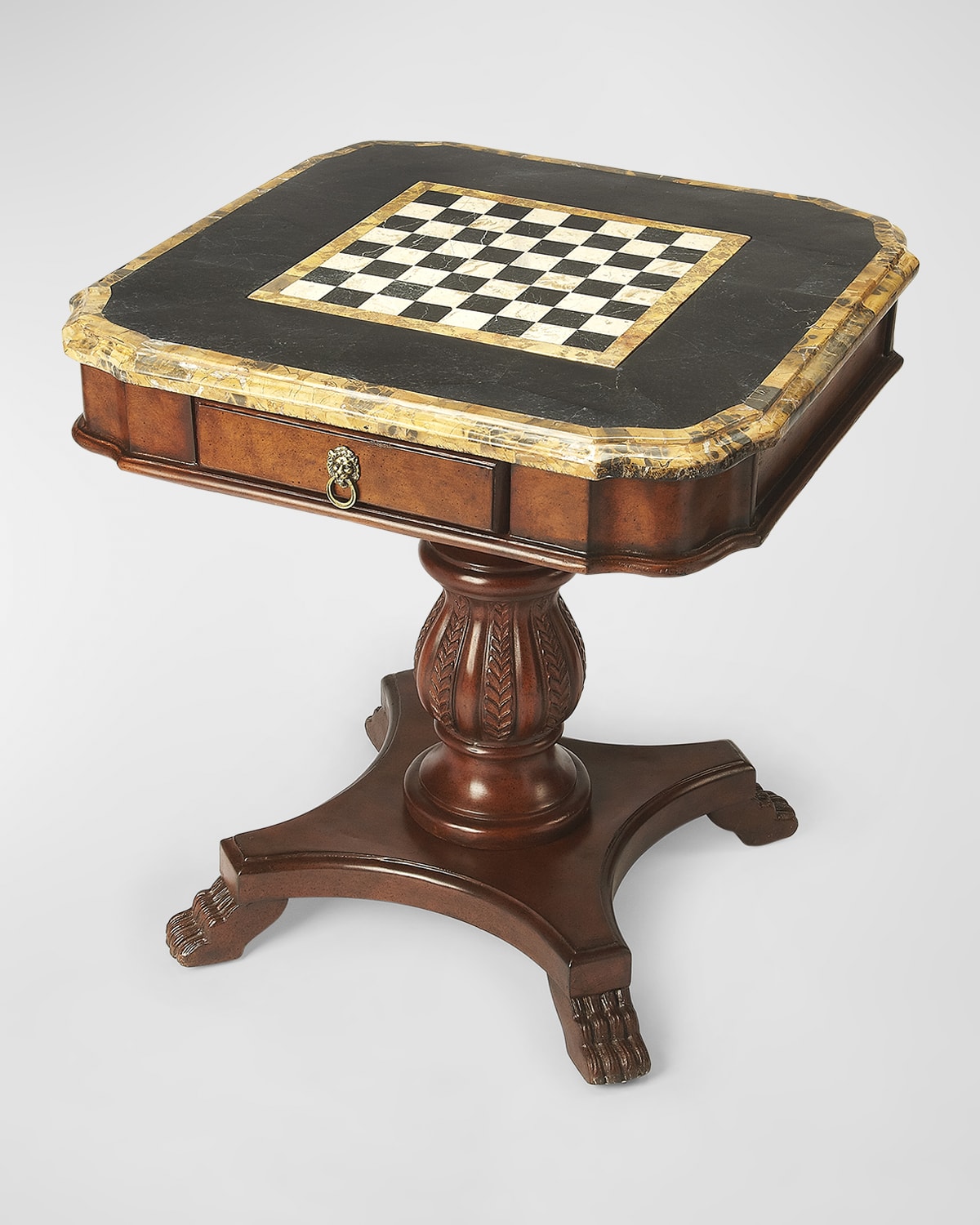 Shop Butler Specialty Co Carlyle Game Table In Brown