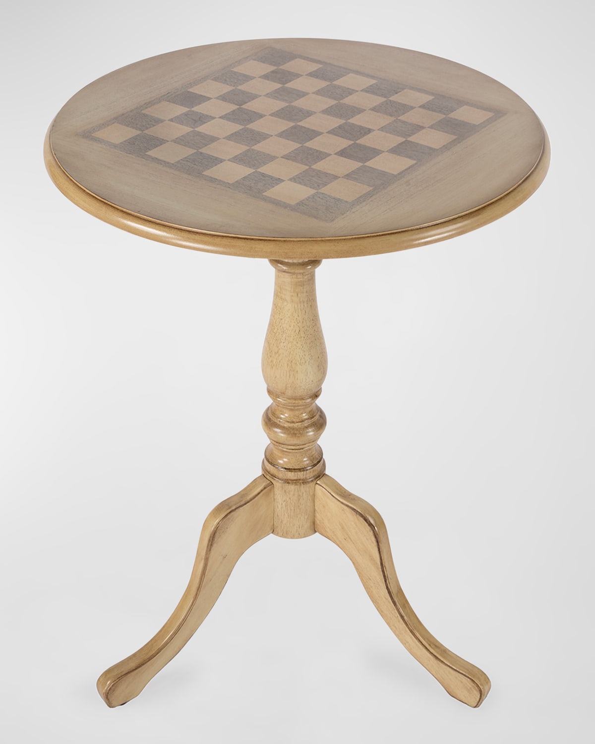 Shop Butler Specialty Co Colbert Round Game Table In Antique Beige