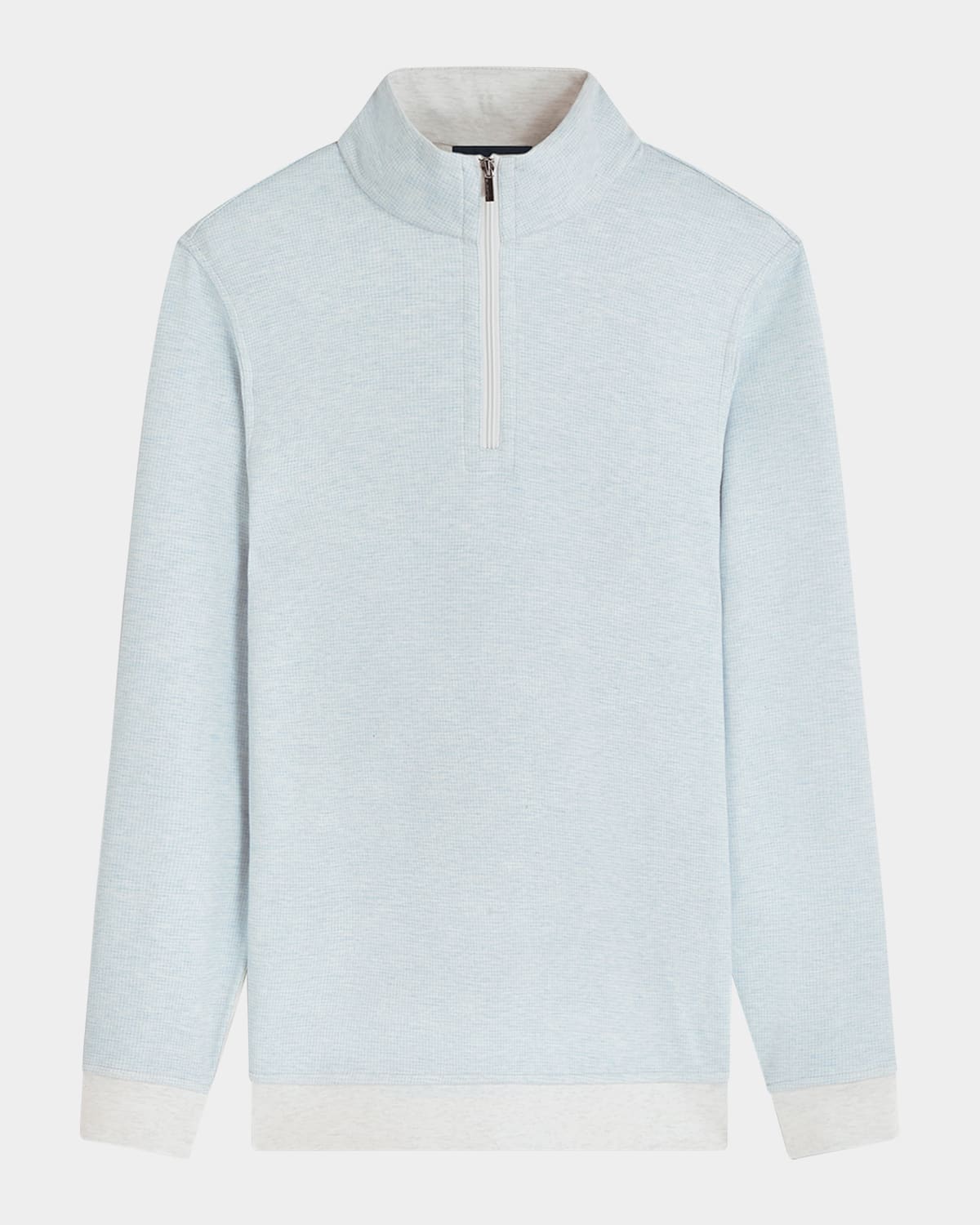 Men's Knit Quarter-Zip Sweater