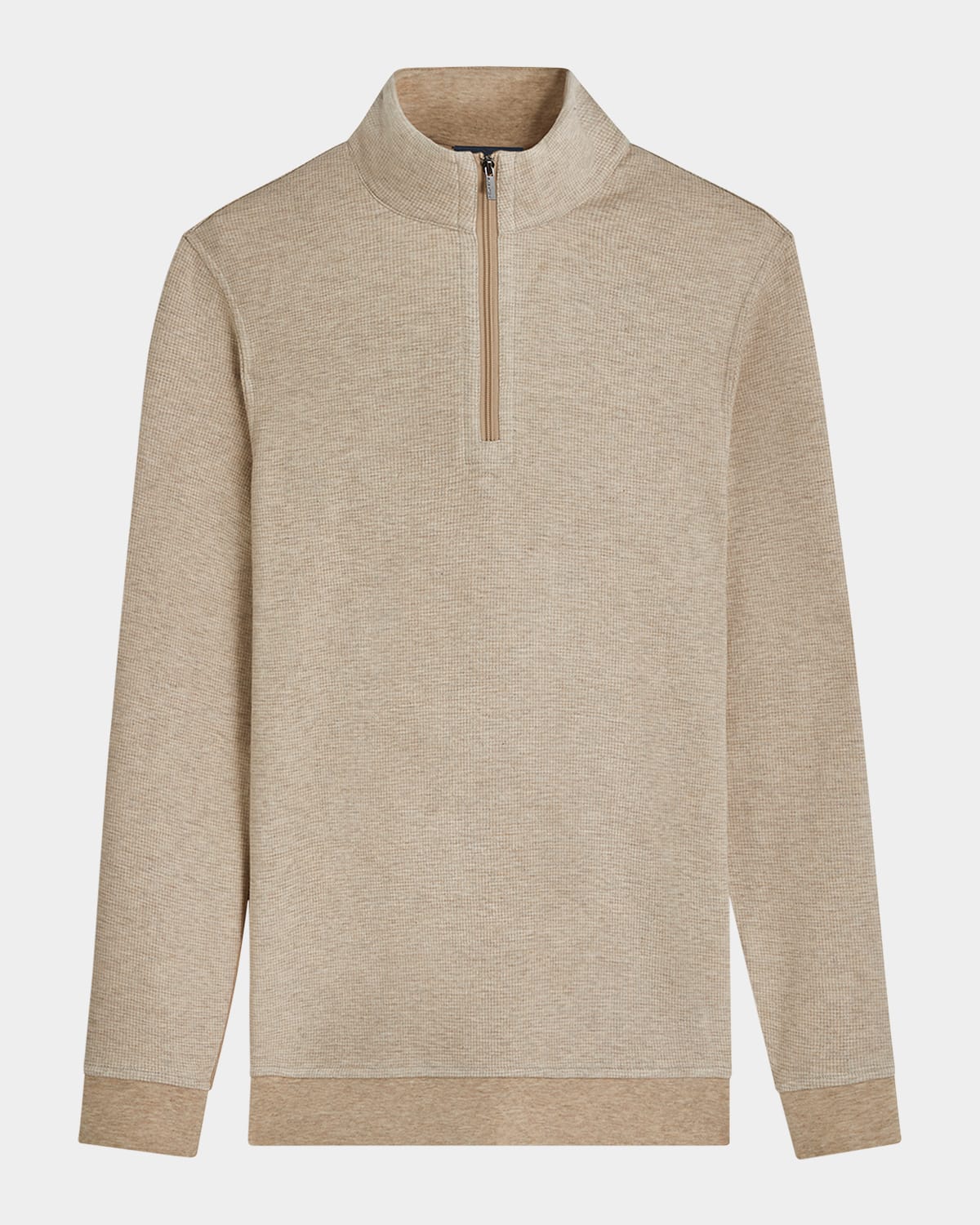 Men's Knit Quarter-Zip Sweater