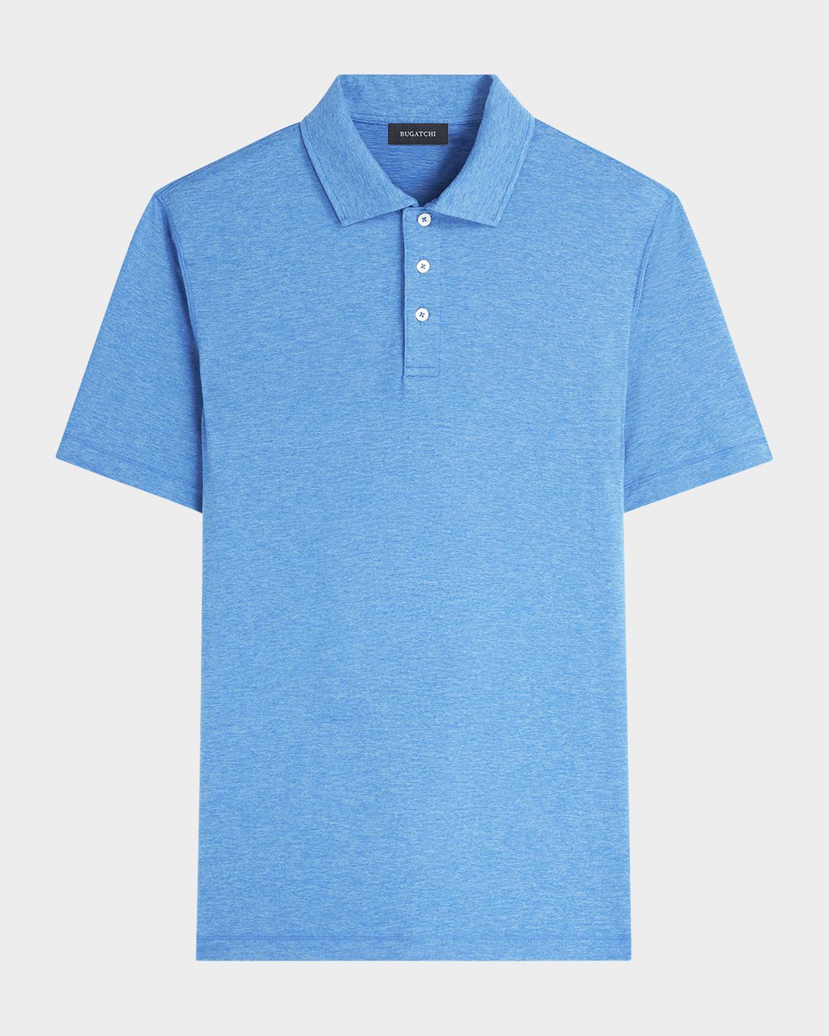 Bugatchi Uv 50 Polo In Ocean