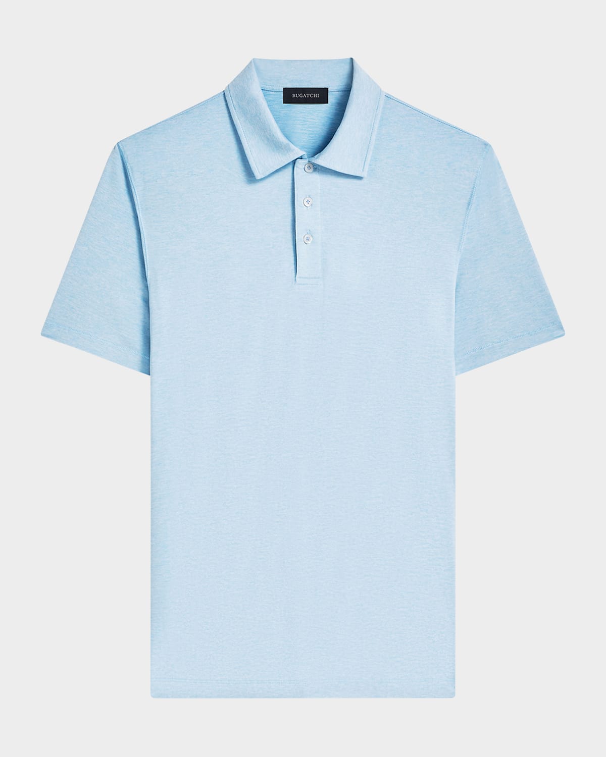 Bugatchi Men's Uv50 Performance Polo Shirt In Sky