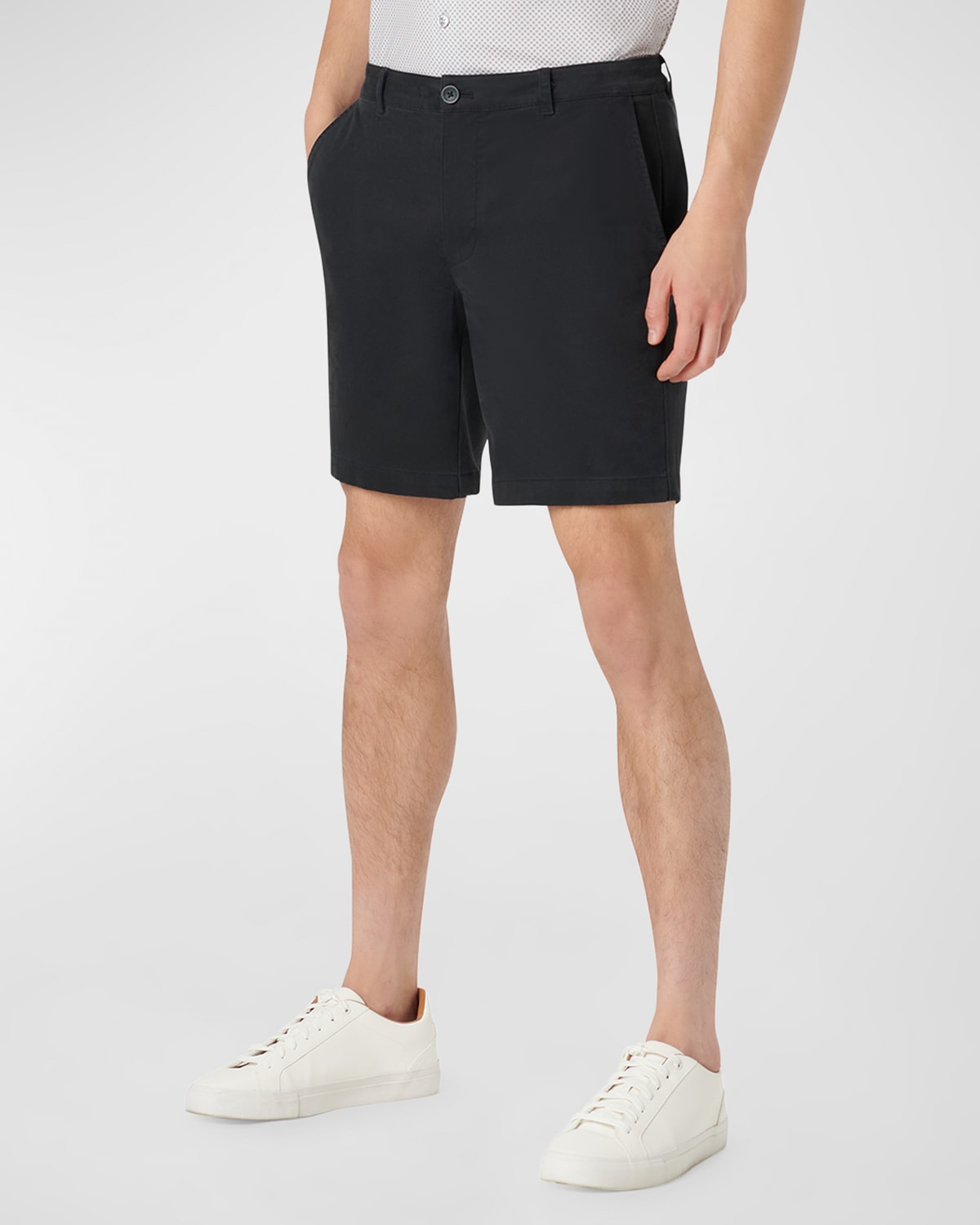 Bugatchi Men's Theo Chino Shorts In Black
