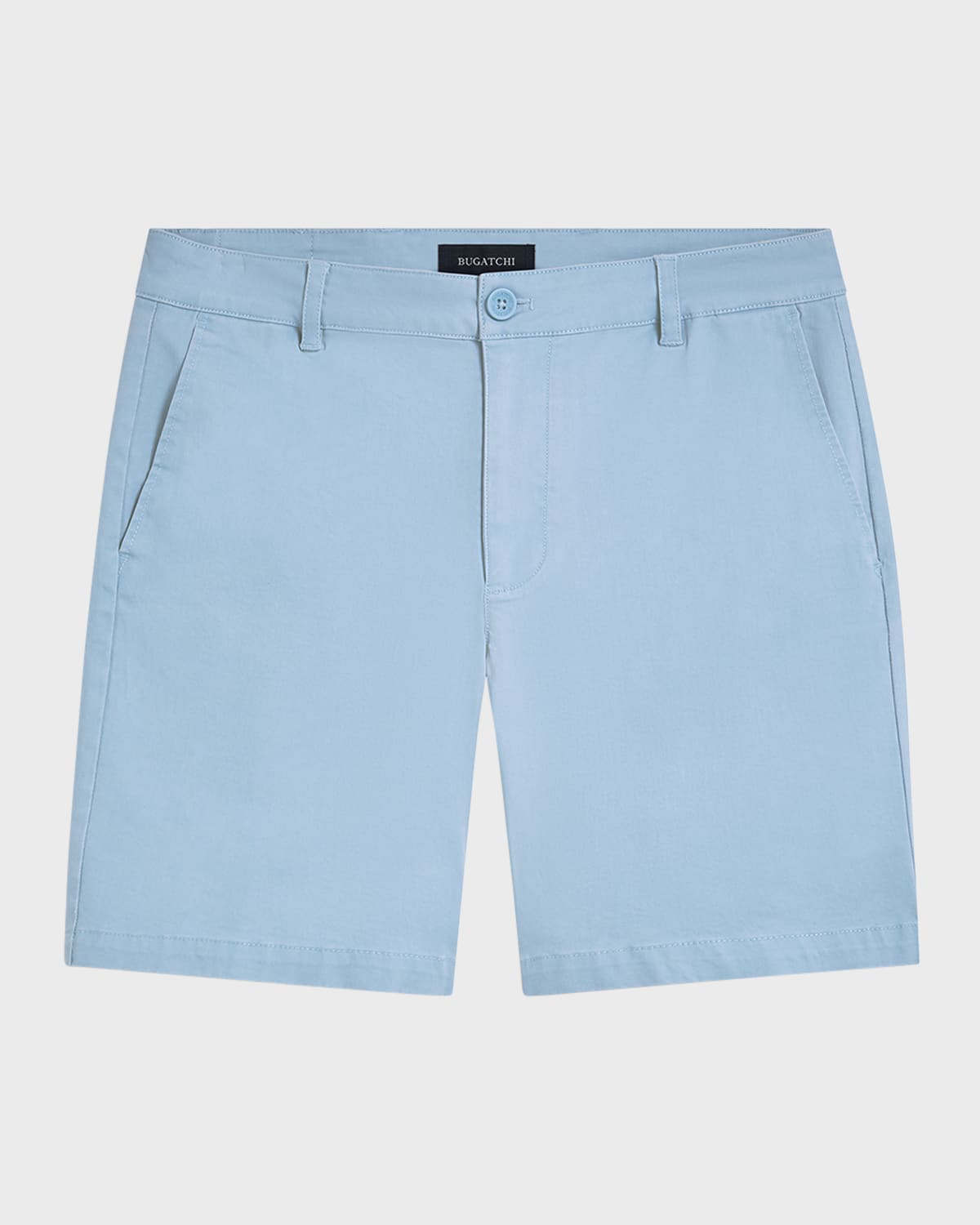 Shop Bugatchi Men's Theo Chino Shorts In Air Blue