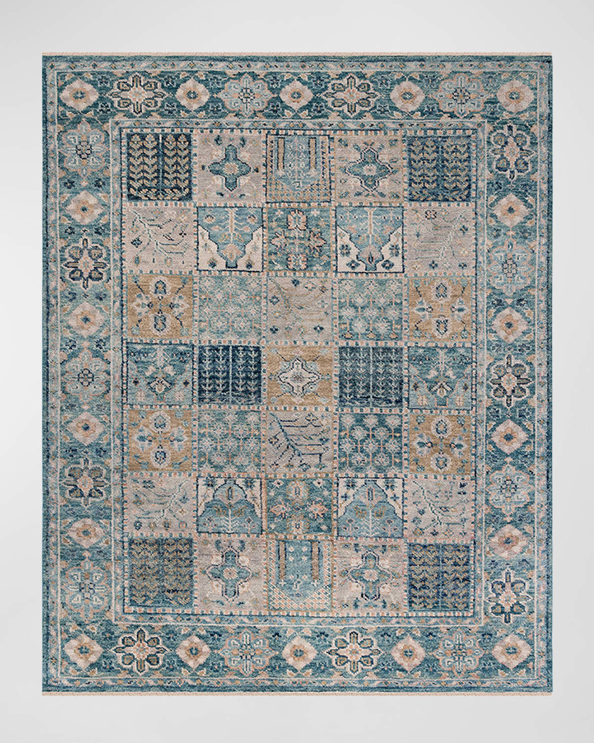 Safavieh Elowen Hand-knotted Rug, 10' X 14' In Blue, Beige