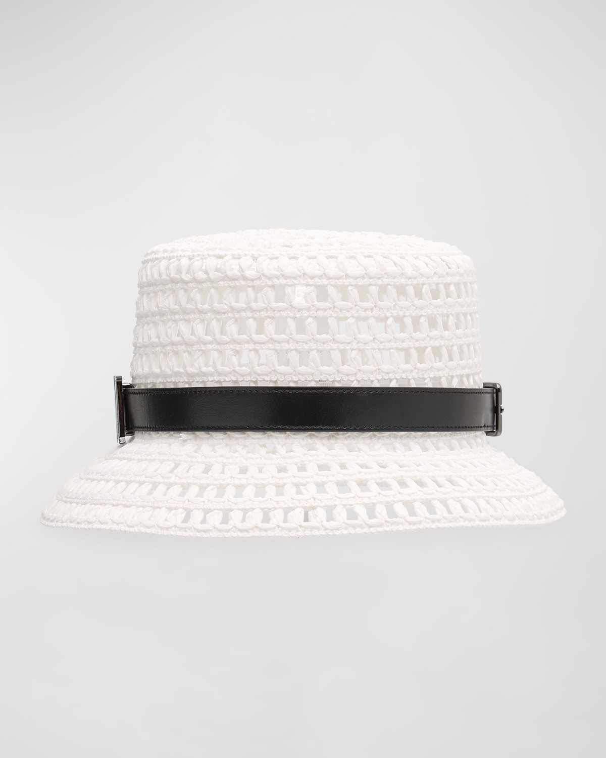 Uccio Woven Belted Bucket Hat