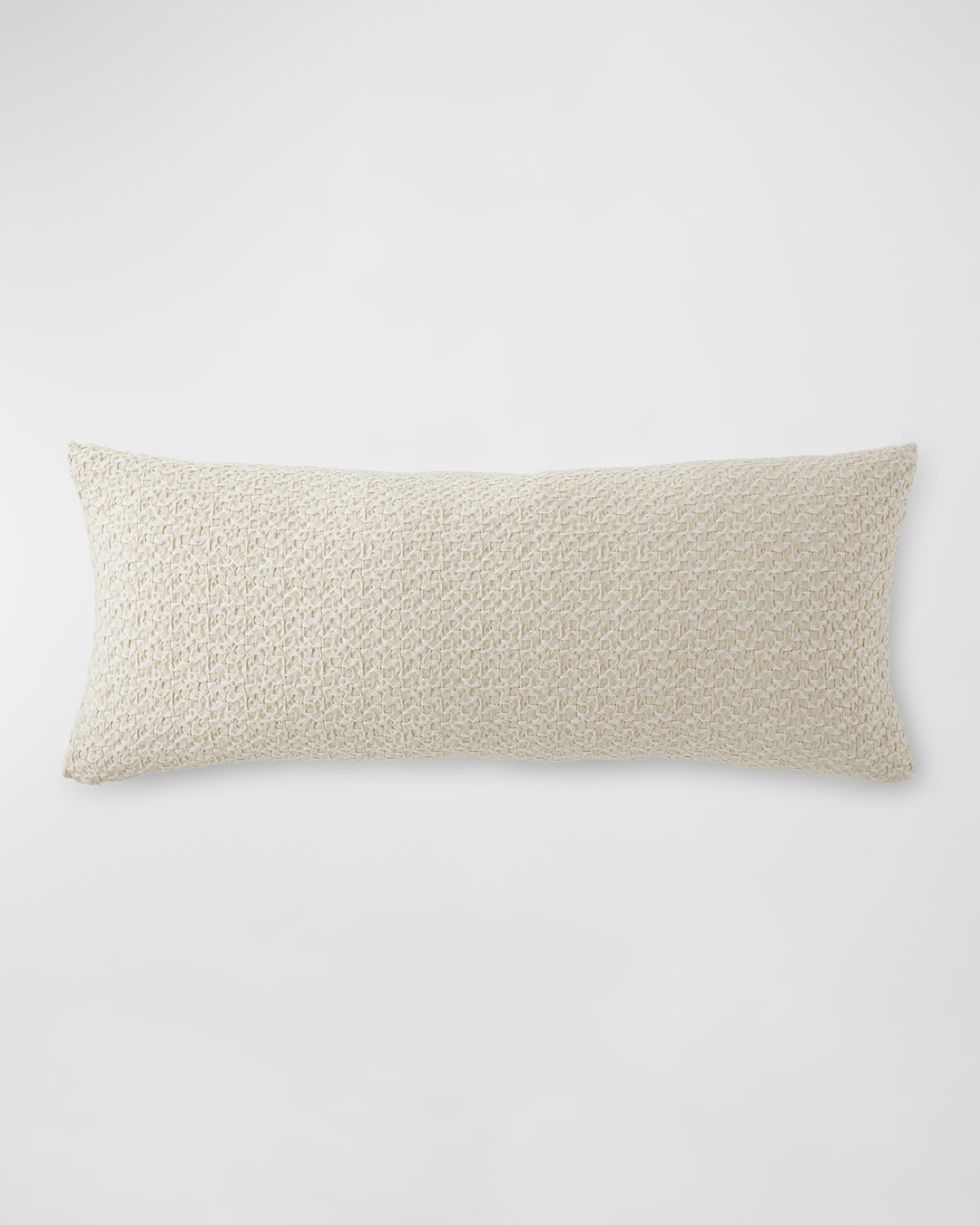 Shop Tl At Home Cypress Pillow, 36" X 15" In Ivory