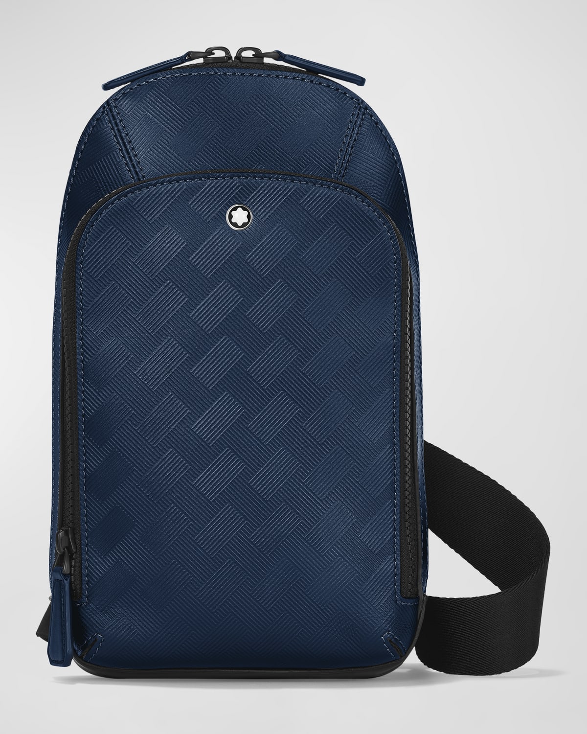 Shop Montblanc Men's Extreme 3.0 Sling Crossbody Bag In Blue
