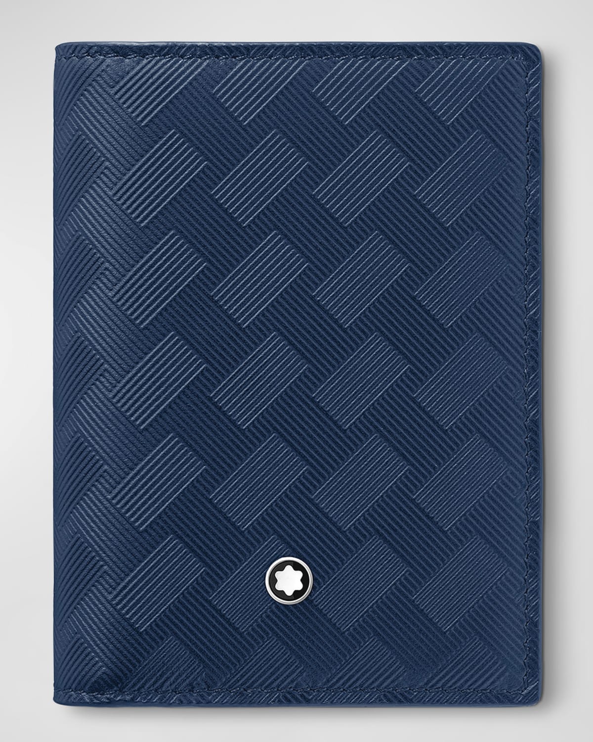 Montblanc Extreme 3.0 Leather Card Holder In Blue