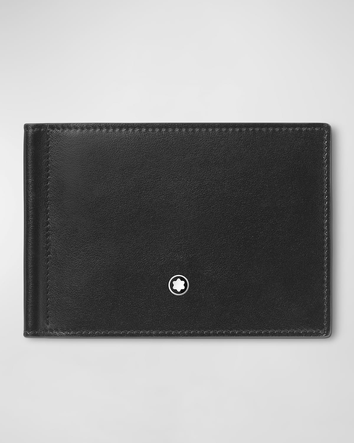 Montblanc Men's Meisterstuck Bifold Wallet With Money Clip In Black
