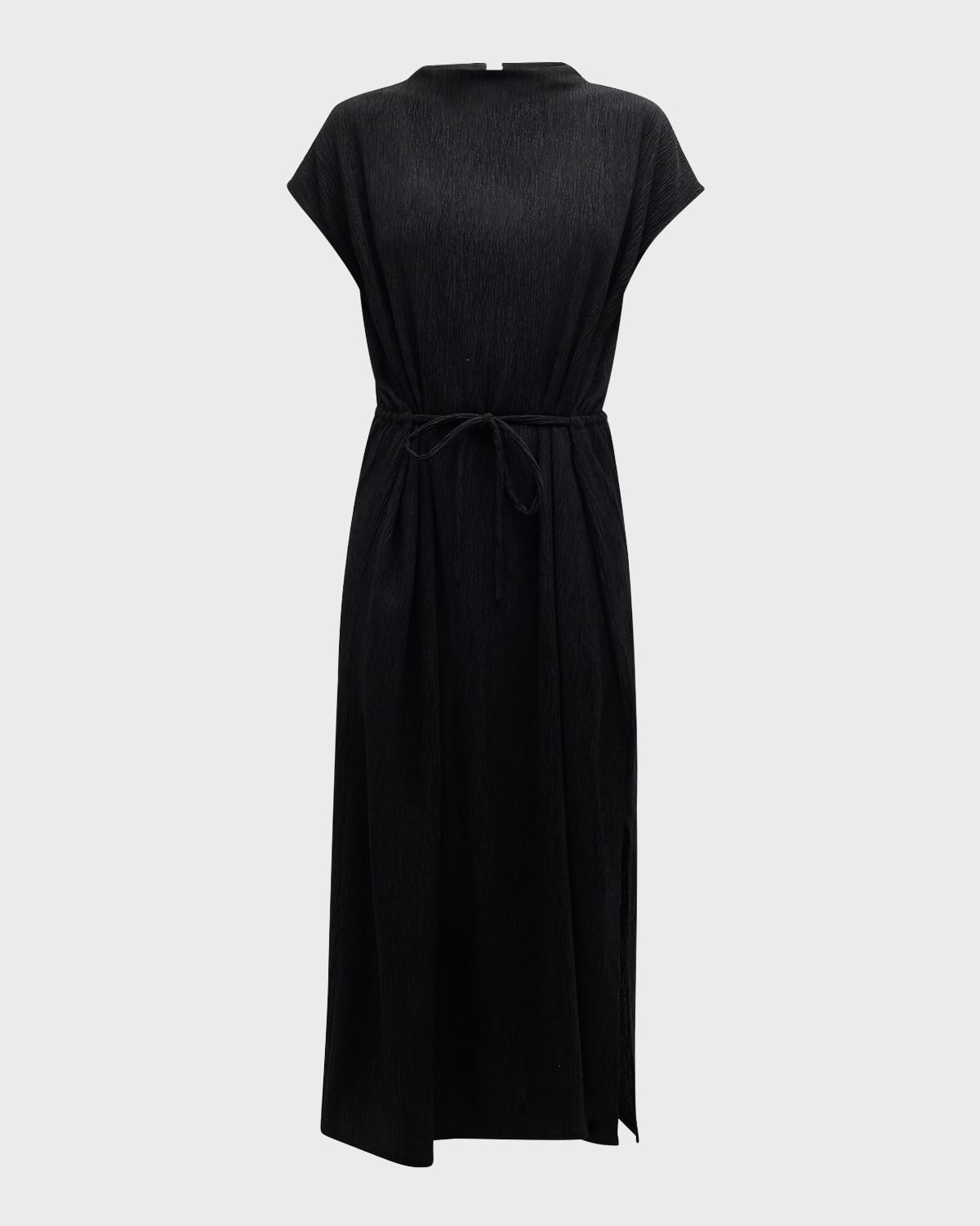 chinese dress ladies Washed Delave Linen Dress – Eileen Fisher Renew main image 1