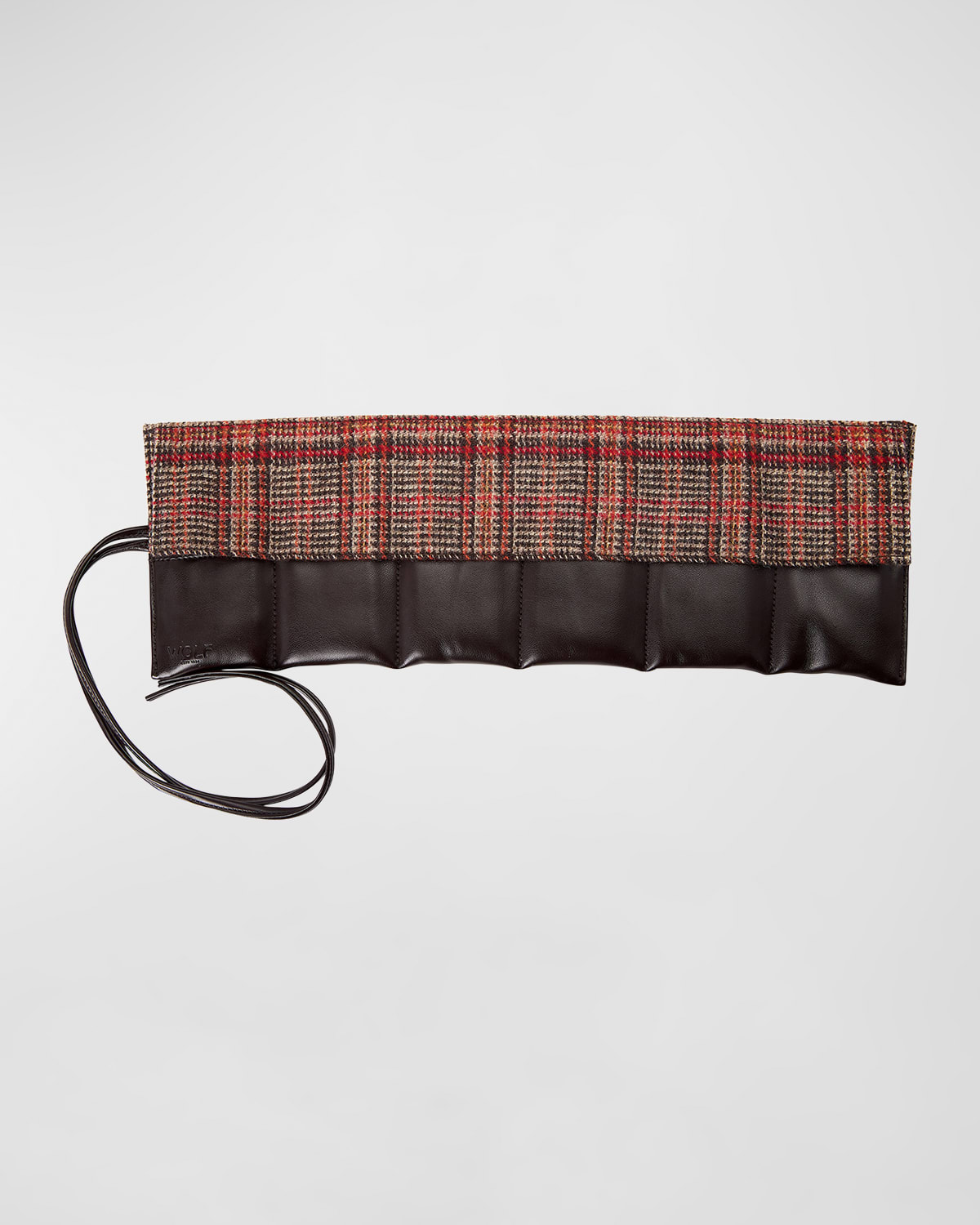 Wolf X Wm Brown 6-piece Watch Roll Out In Brown