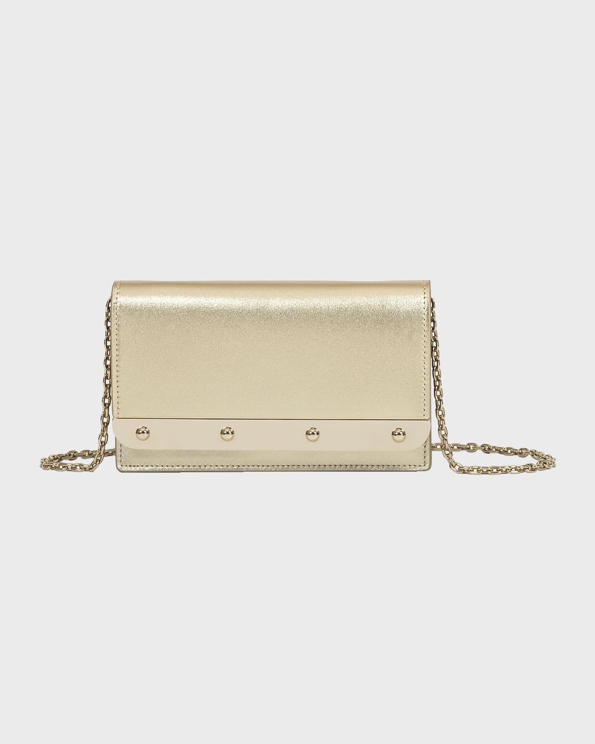 Luisa Metallic Wallet on Chain