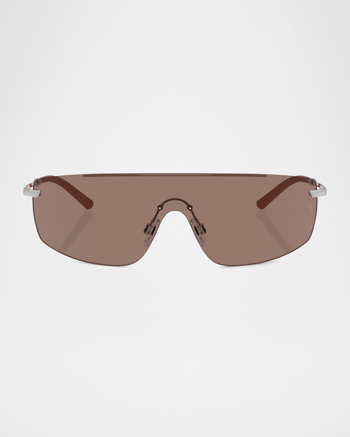 Oliver Peoples x Federer Men's R-5 Metal Shield Sunglasses