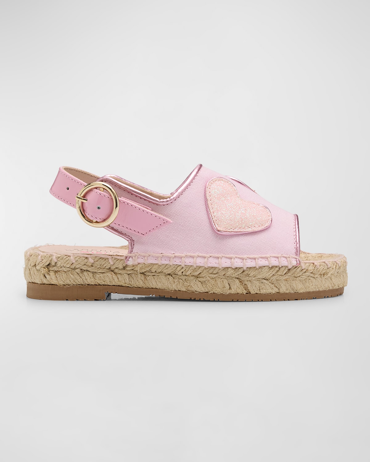 Shop Sophia Webster Girl's Amora Espadrille Sandals, Baby/toddler/kids In Pink Strawberry