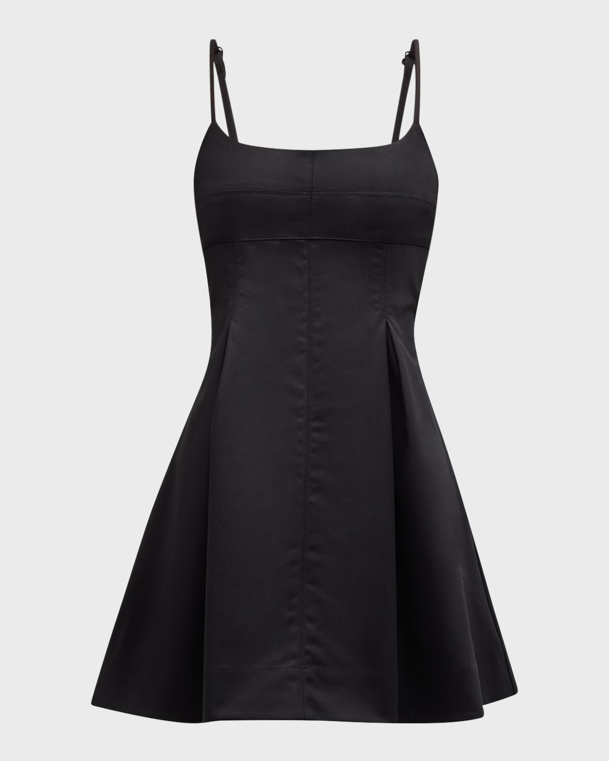 LA LIGNE SPAGHETTI-STRAP COTTON MINI DRESS 