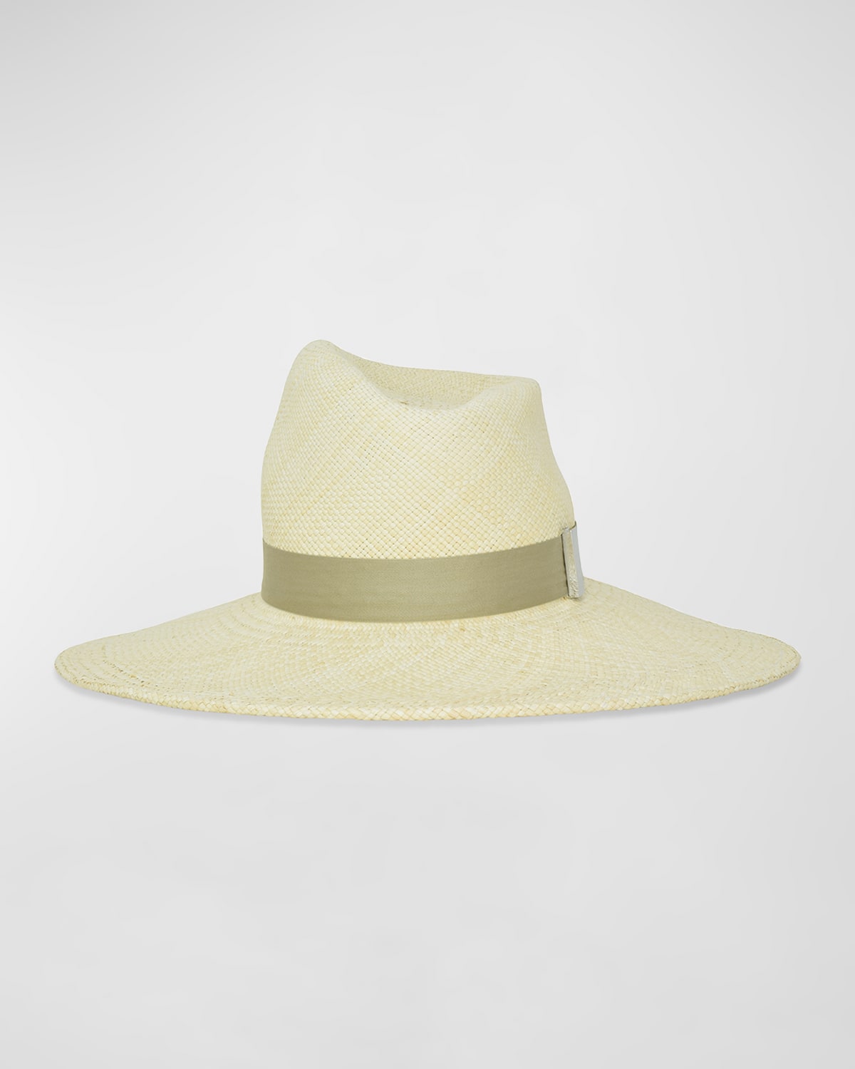 Drake Asymmetric Straw Fedora